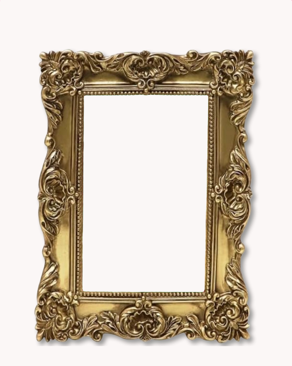 Gold Ornate Frame ( for small works on paper and panel )