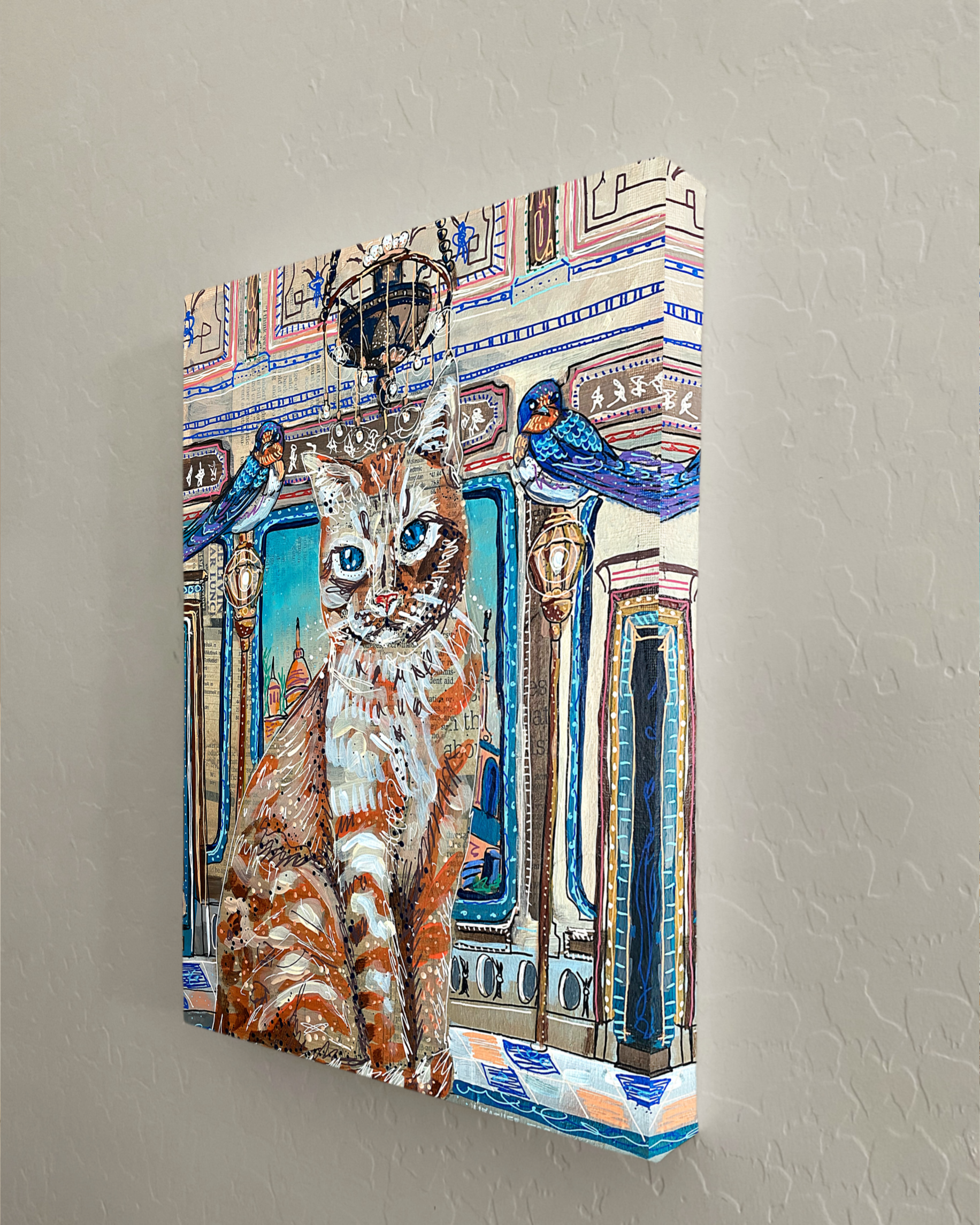 Royal Tabby Cat - Limited Edition Print