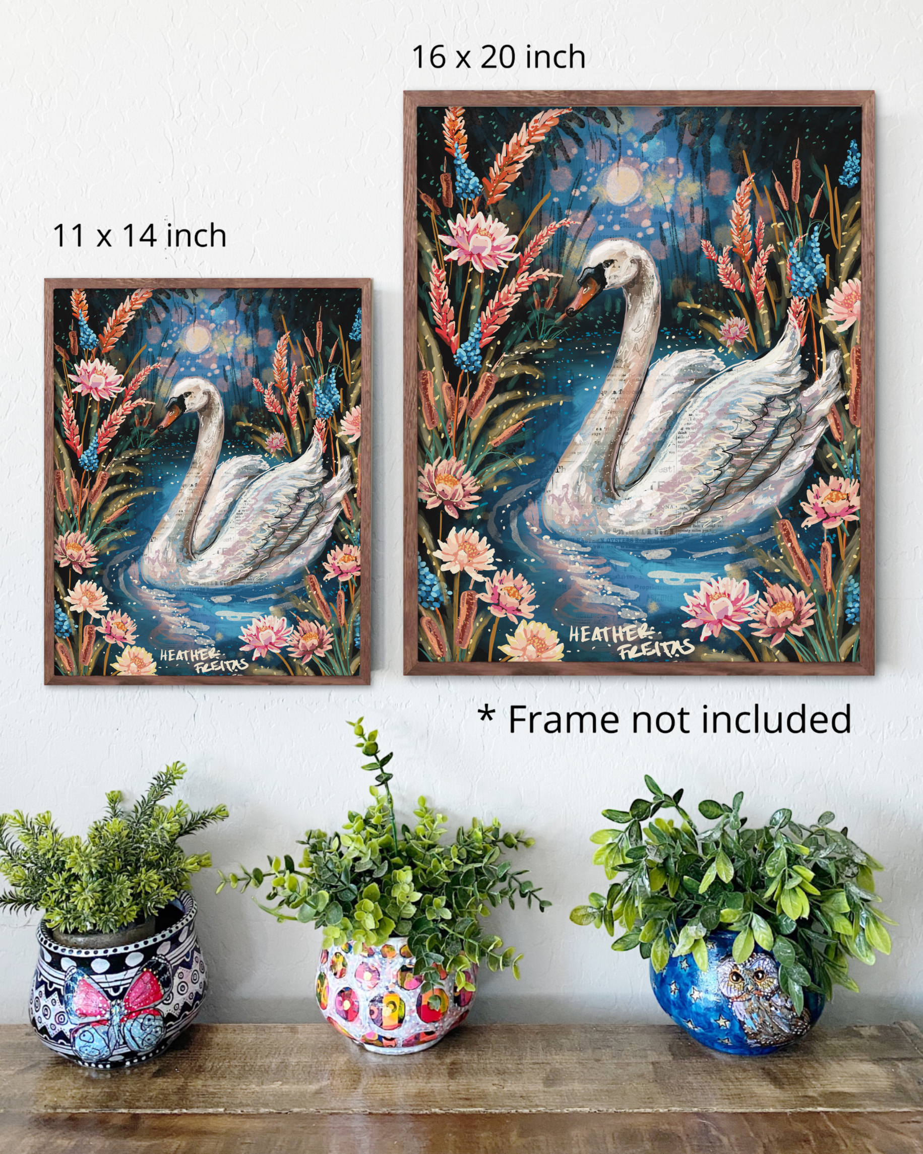 Swan Lake - Limited Edition Print