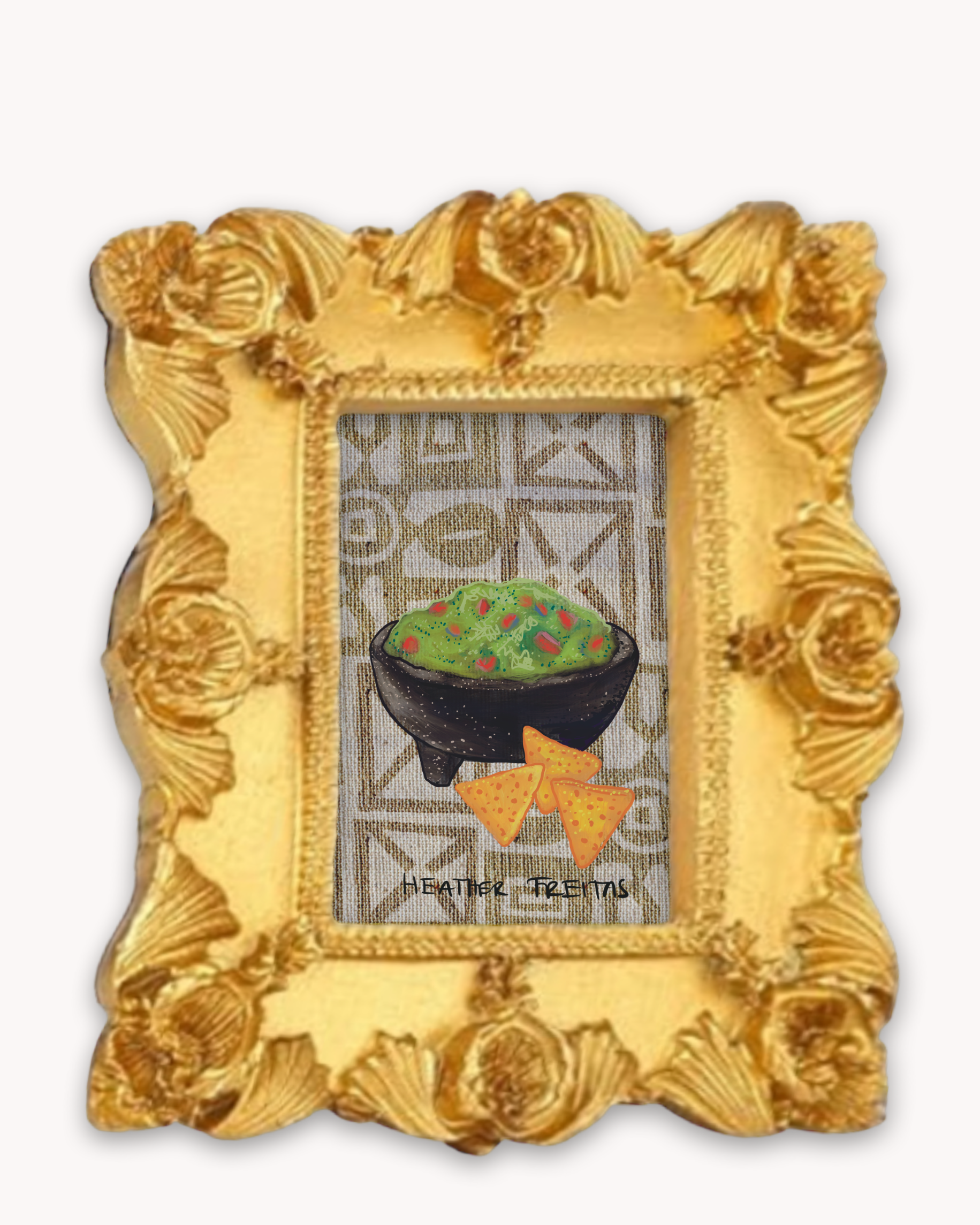 Guacamole Framed Magnet