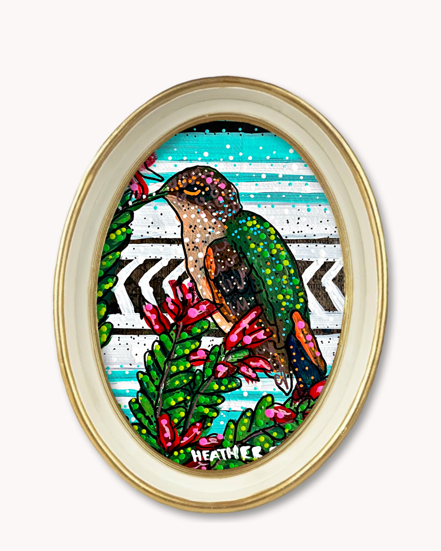 Ocotillo Hummingbird Trinket Tray