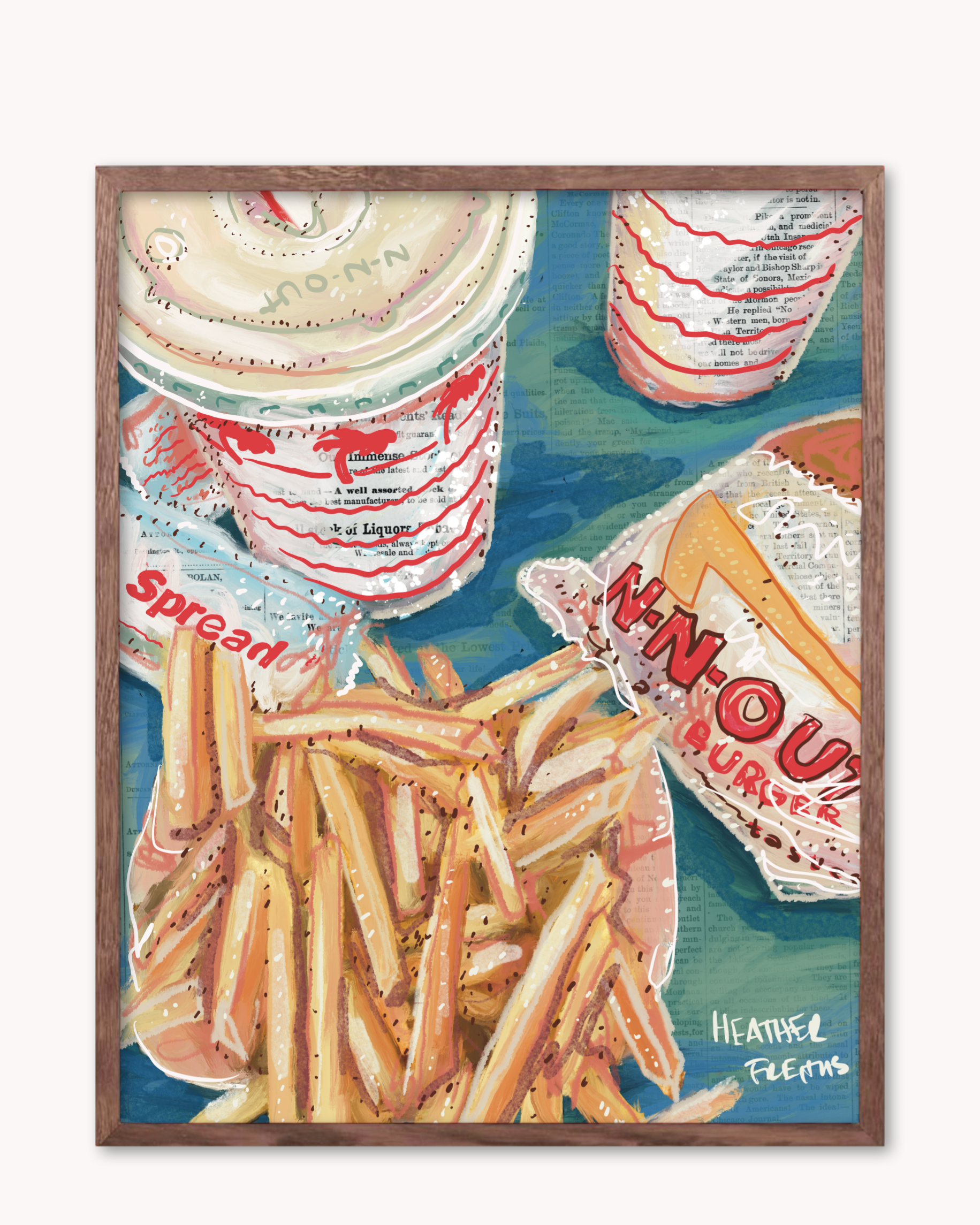 N & Out - Limited Edition Print