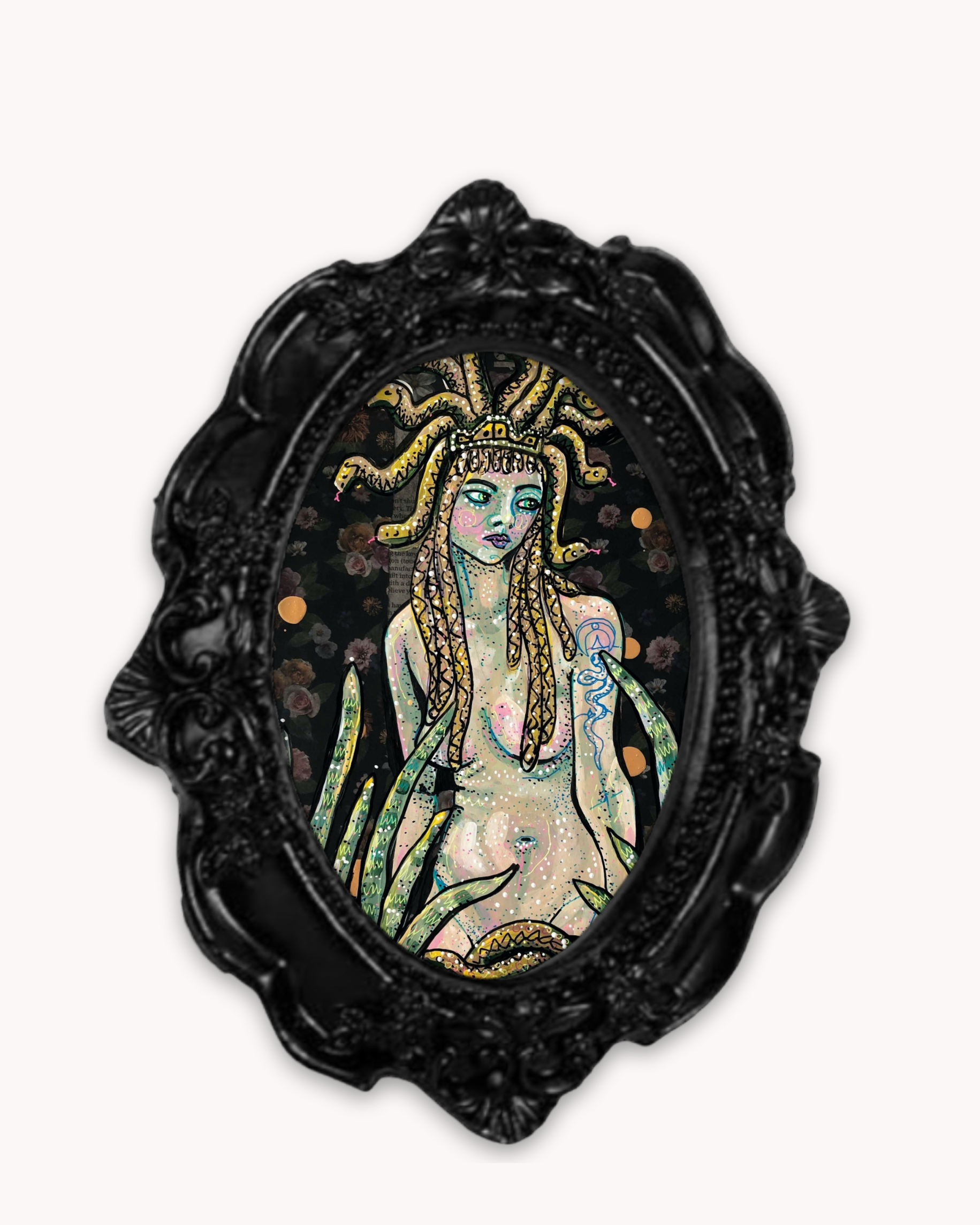 Medusa Framed Magnet