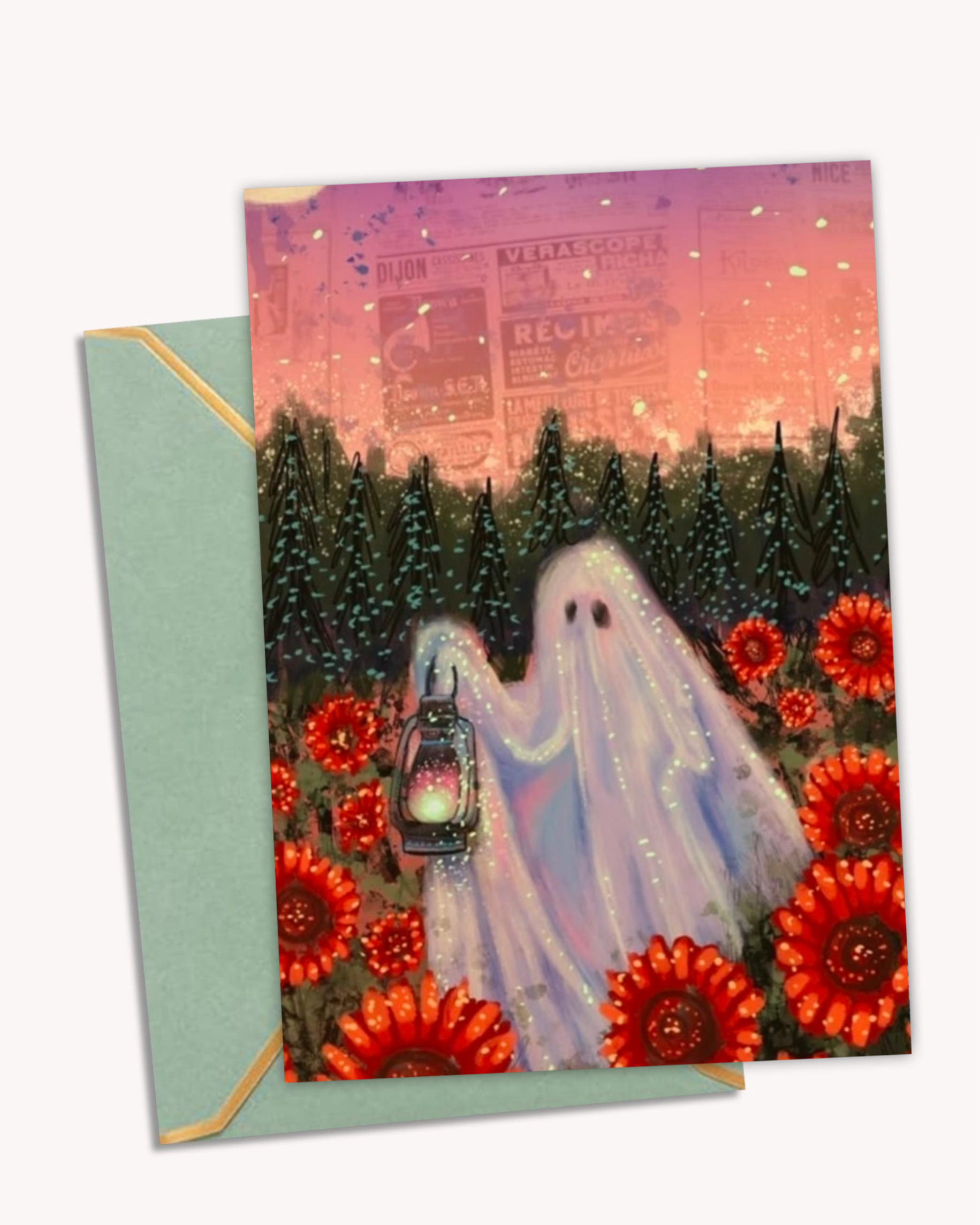 Spooky - Limited Edition Fine Art Greeting Card 9 pack