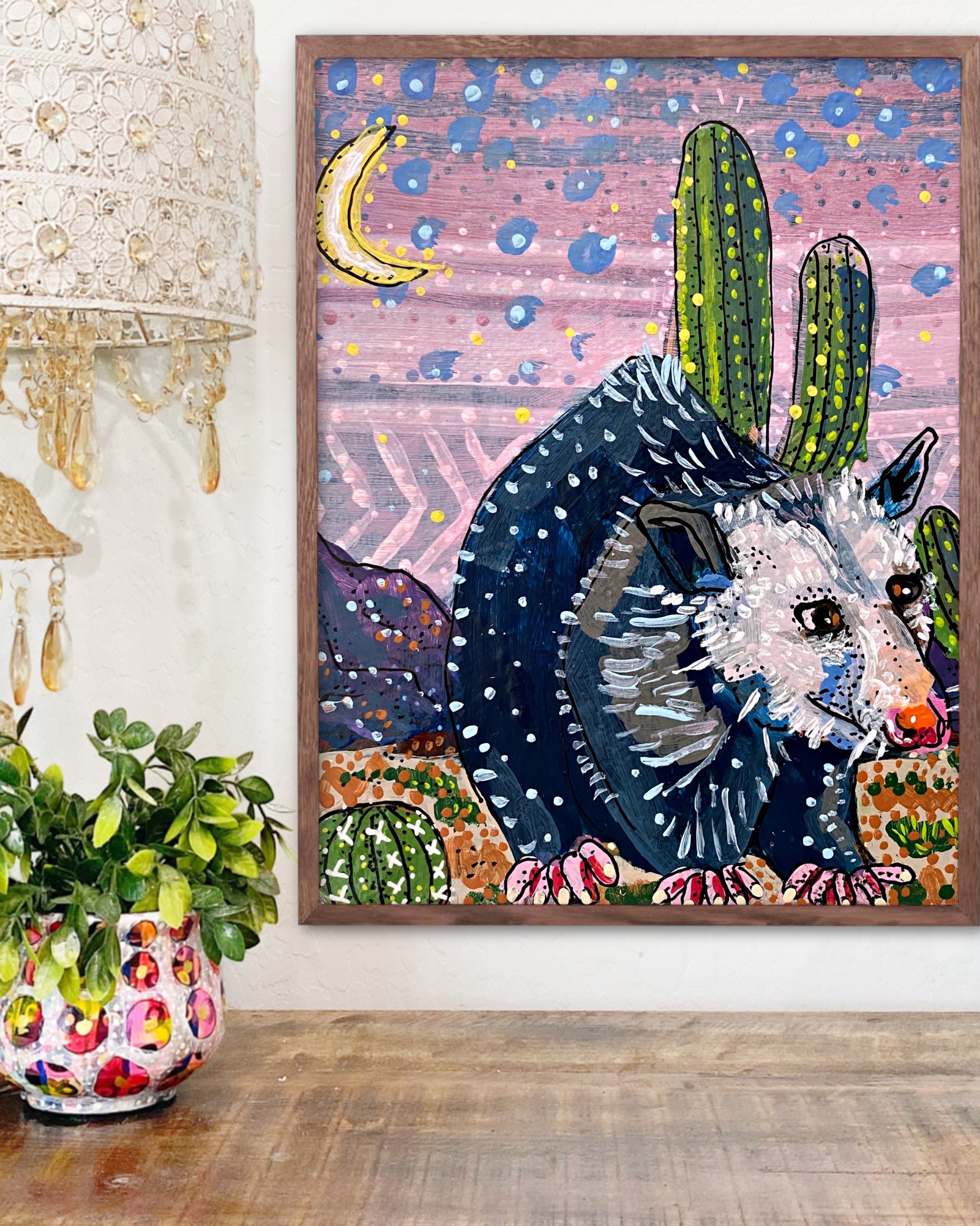 Southwest Opossum - Limited Edition Print