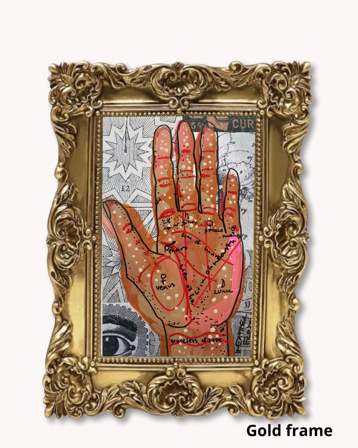 Gothic Palmistry ( Original Painting )