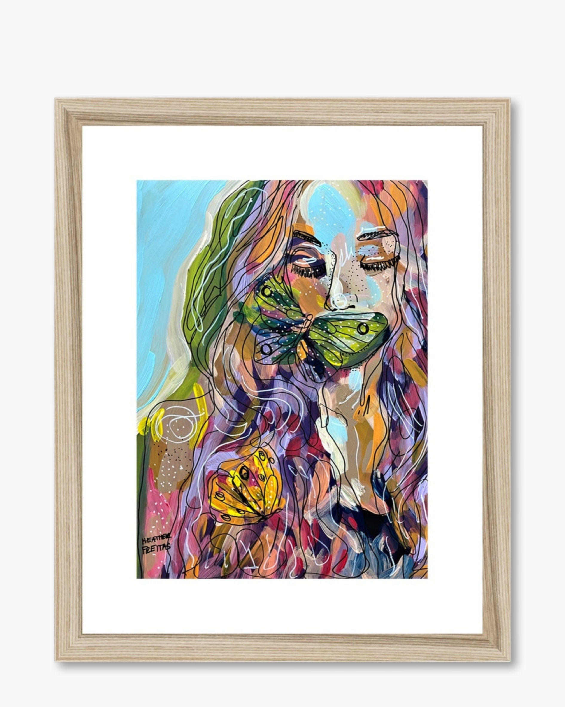 Viral Framed & Mounted Print