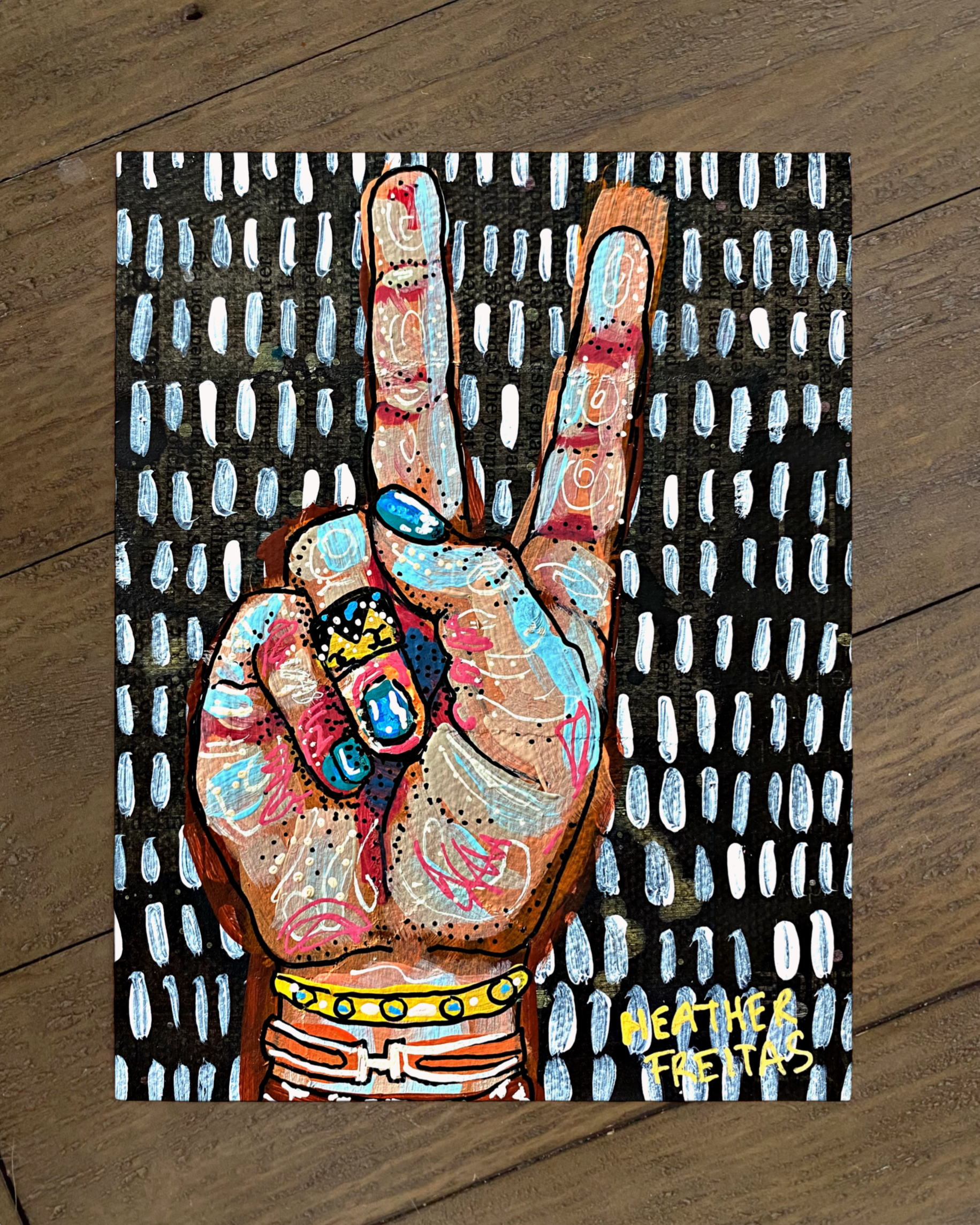 Peace, Love & Fashion - Limited Edition Print