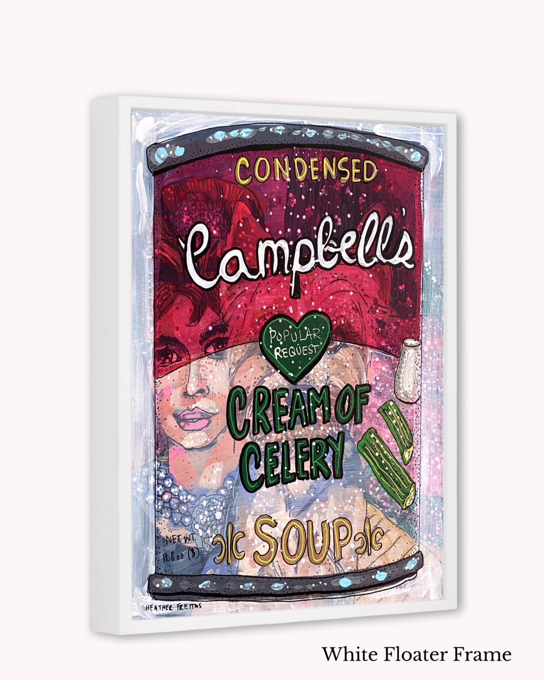 Cream Of Celery Soup ( Original Painting )