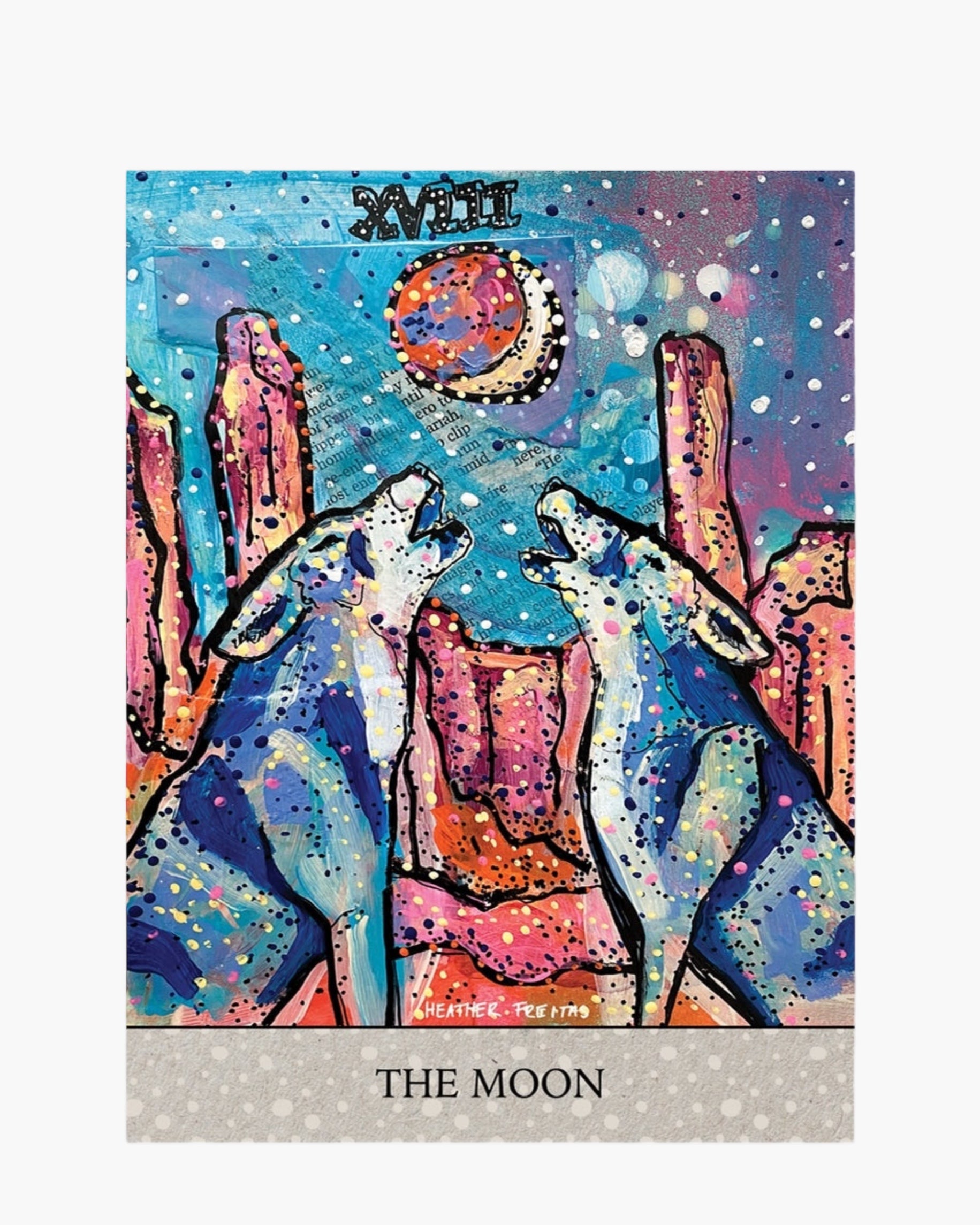 The Moon Tarot Hahnemühle Photo Rag Print