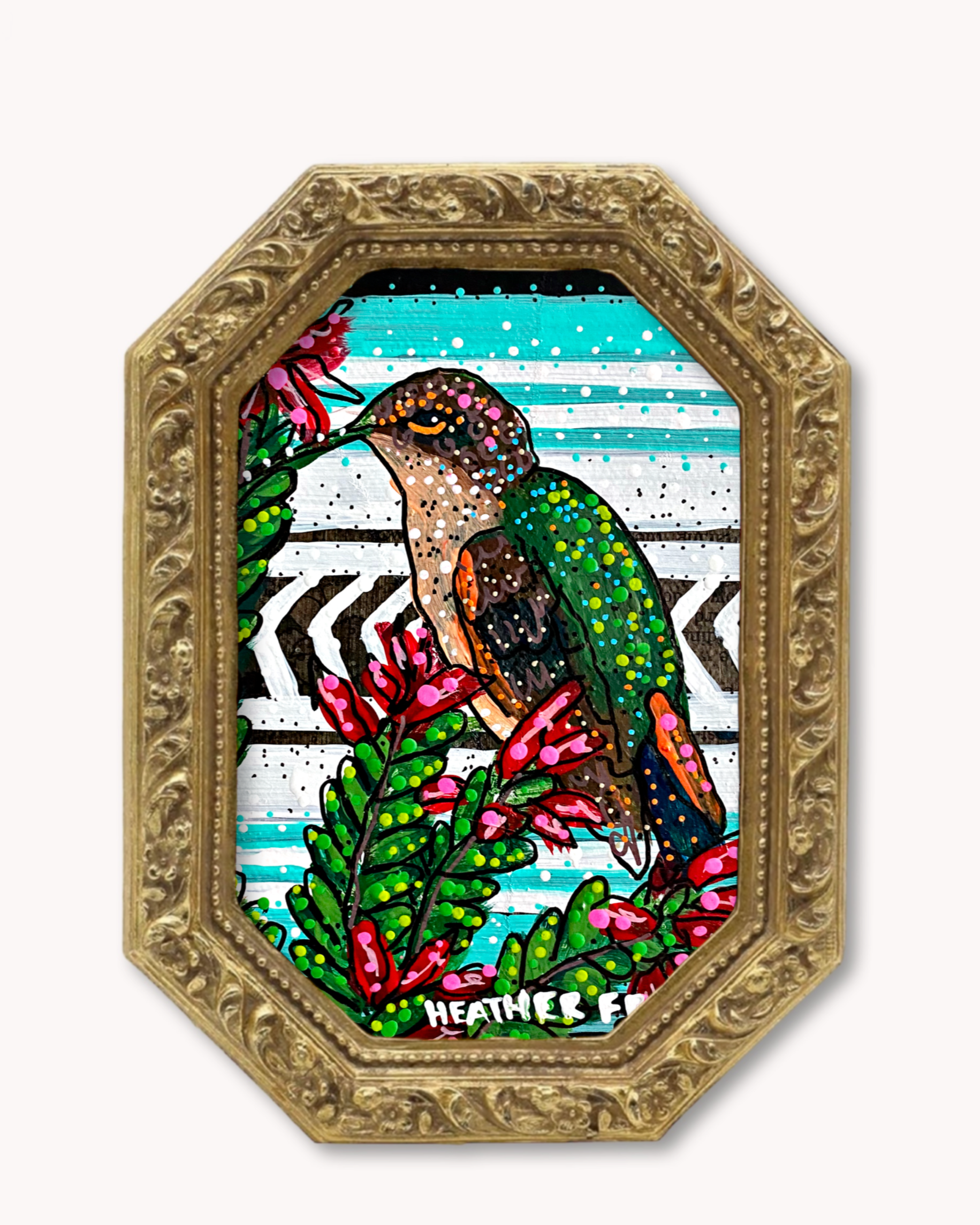 Ocotillo Hummingbird Trinket Tray