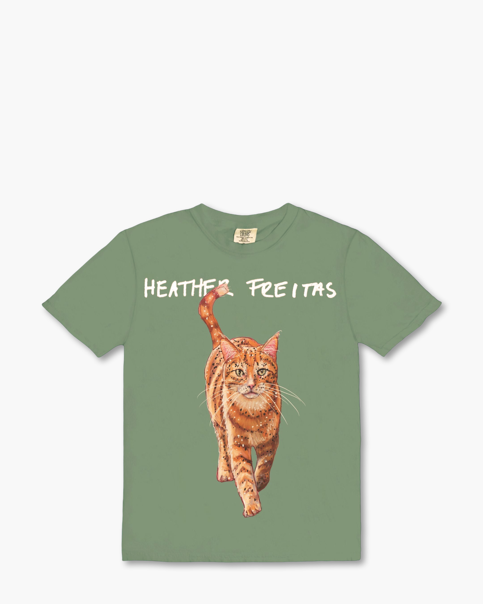 Orange Tabby Tee