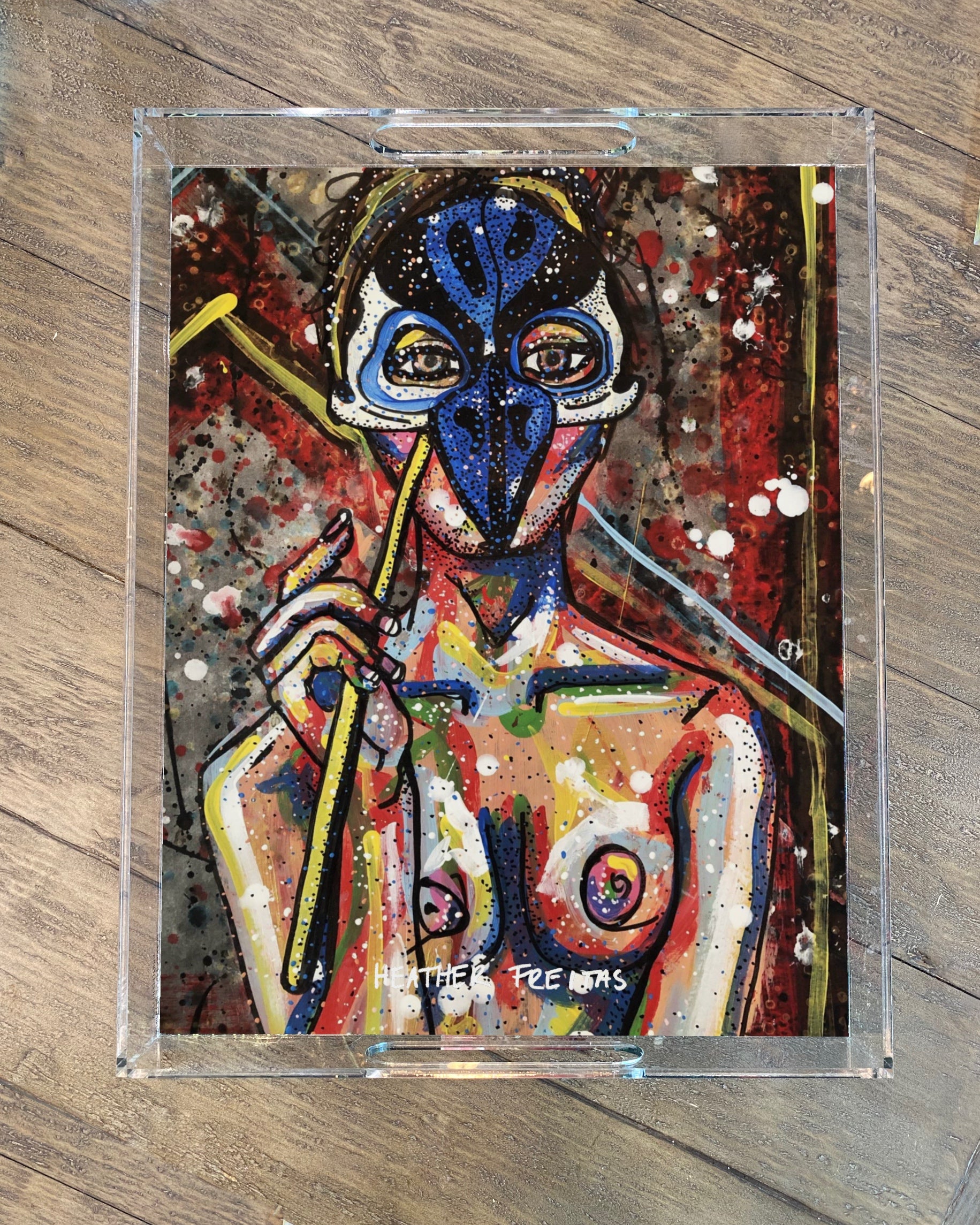 Masked Goose - Limited Edition Acrylic Tray