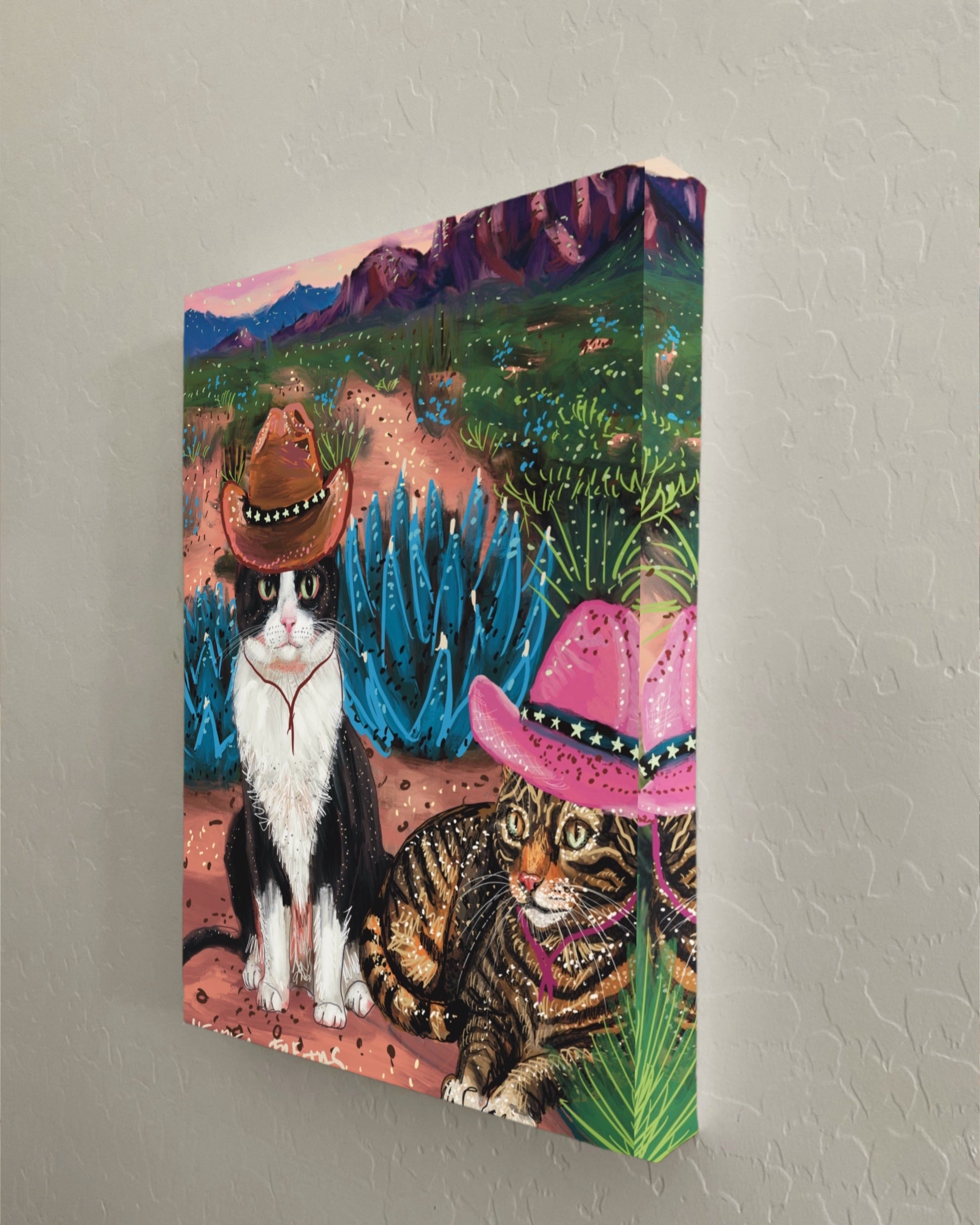 Cowboy Cats - Limited Edition Print