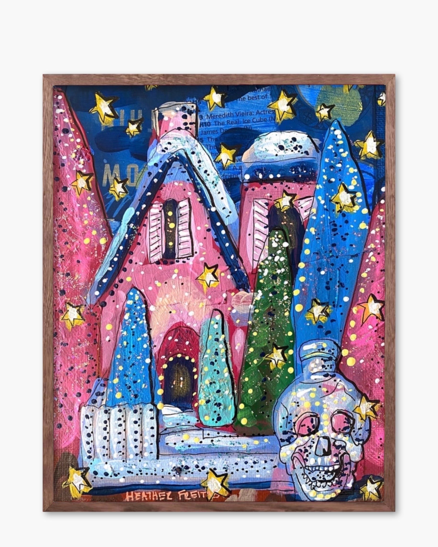 Candy Apple Cottage - Limited Edition Signed Paper Print