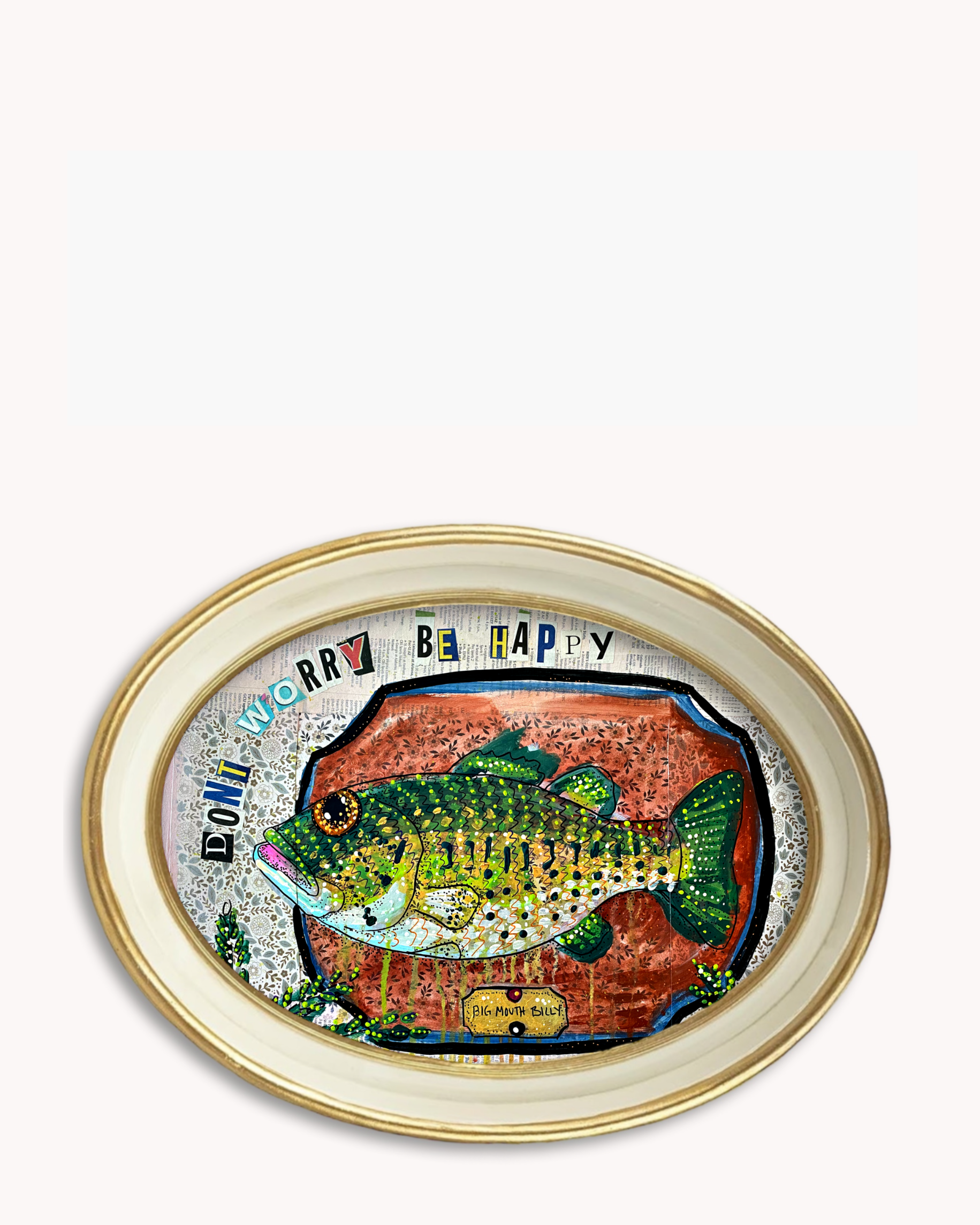 Large Mouth Bass Trinket Tray