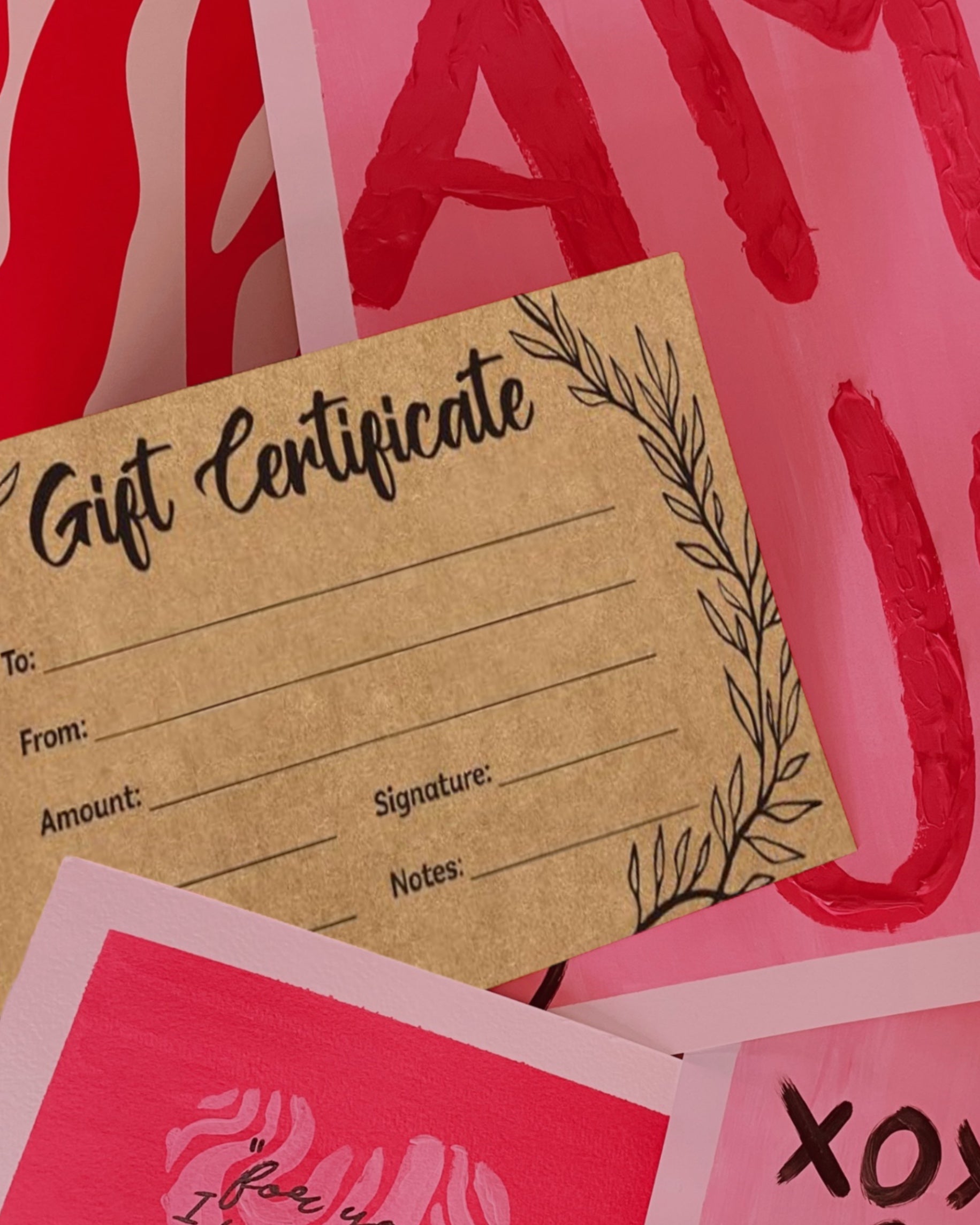 Gift Card ( Physical)