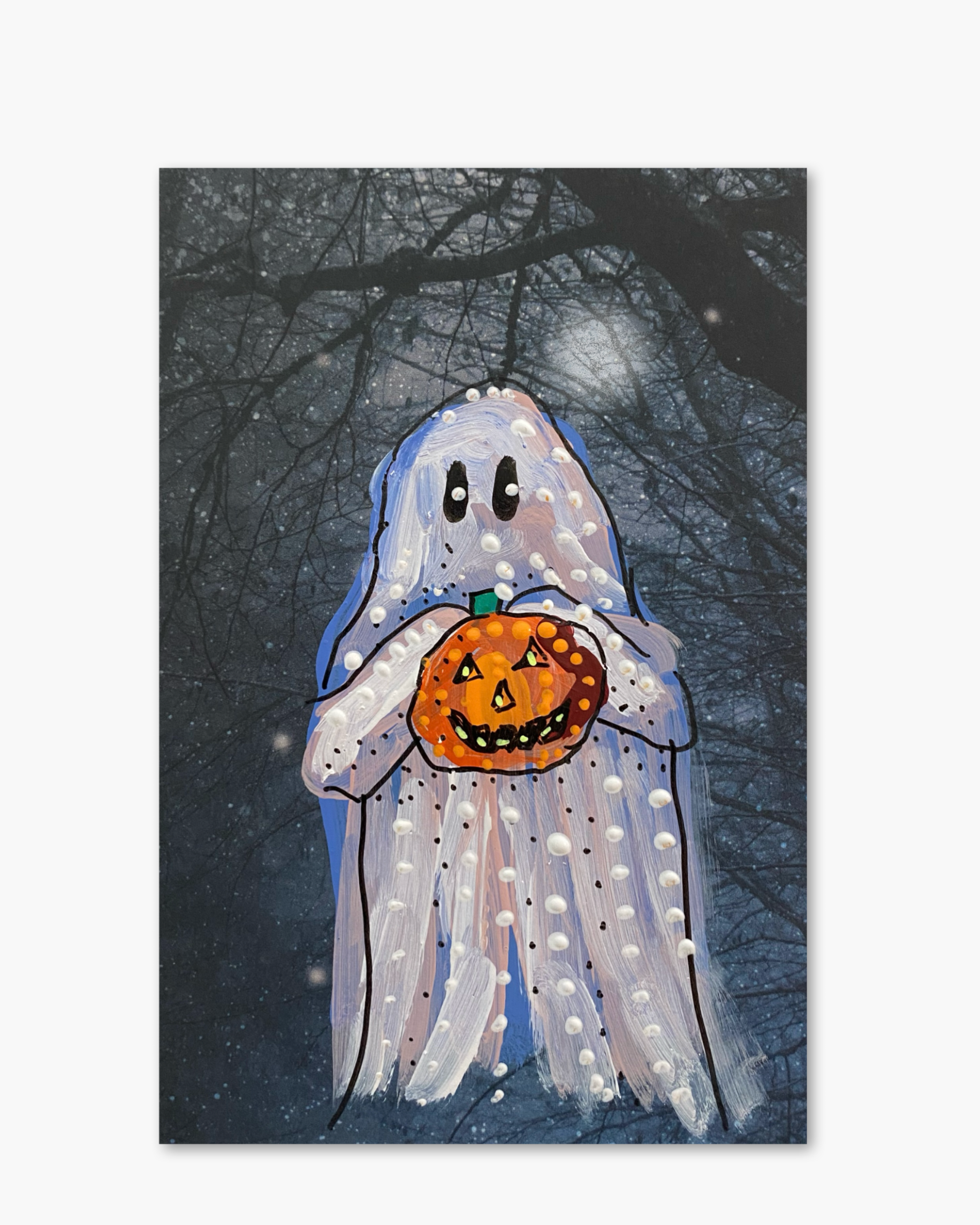 Night Ghost ( Original Painting )