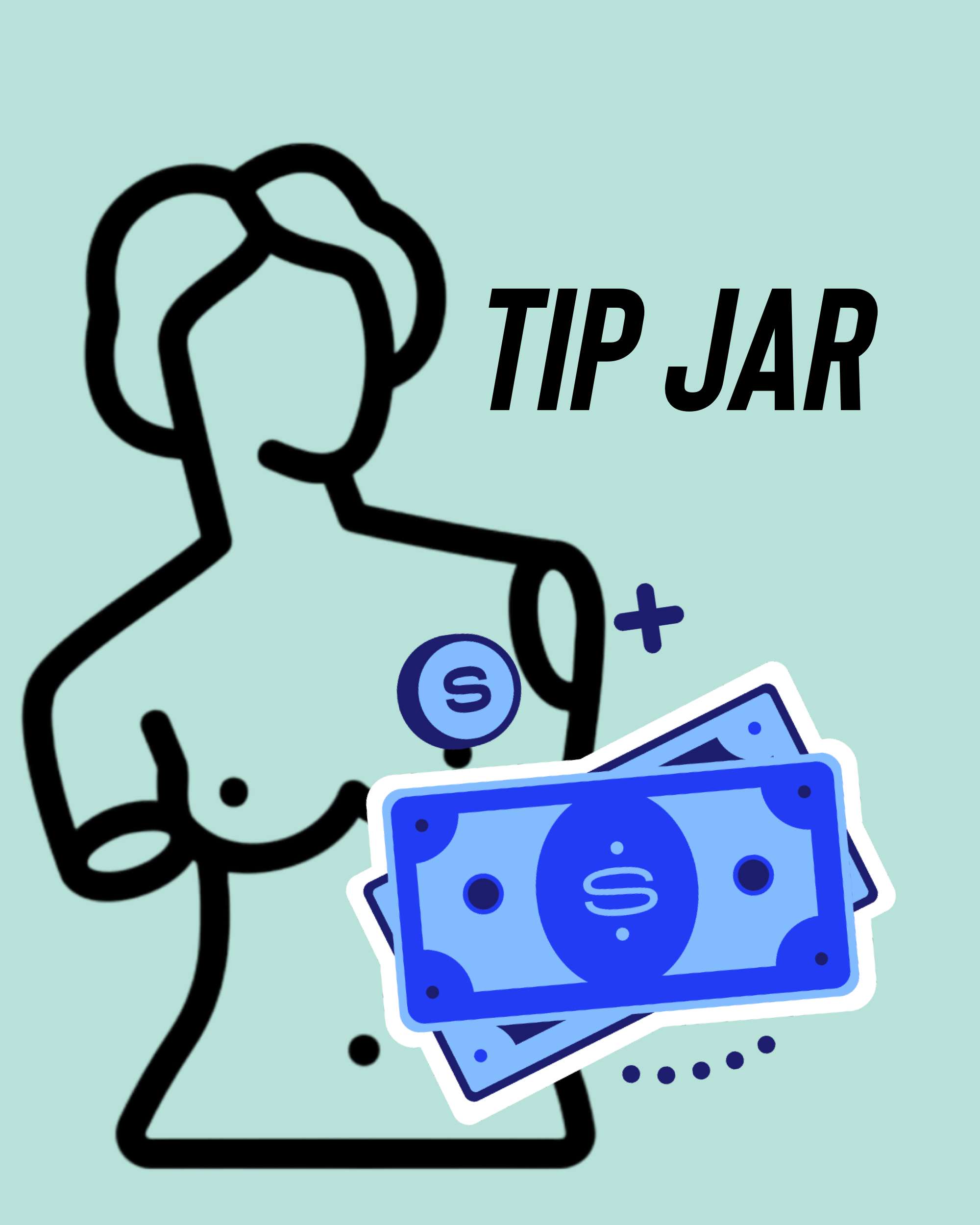 Tip jar