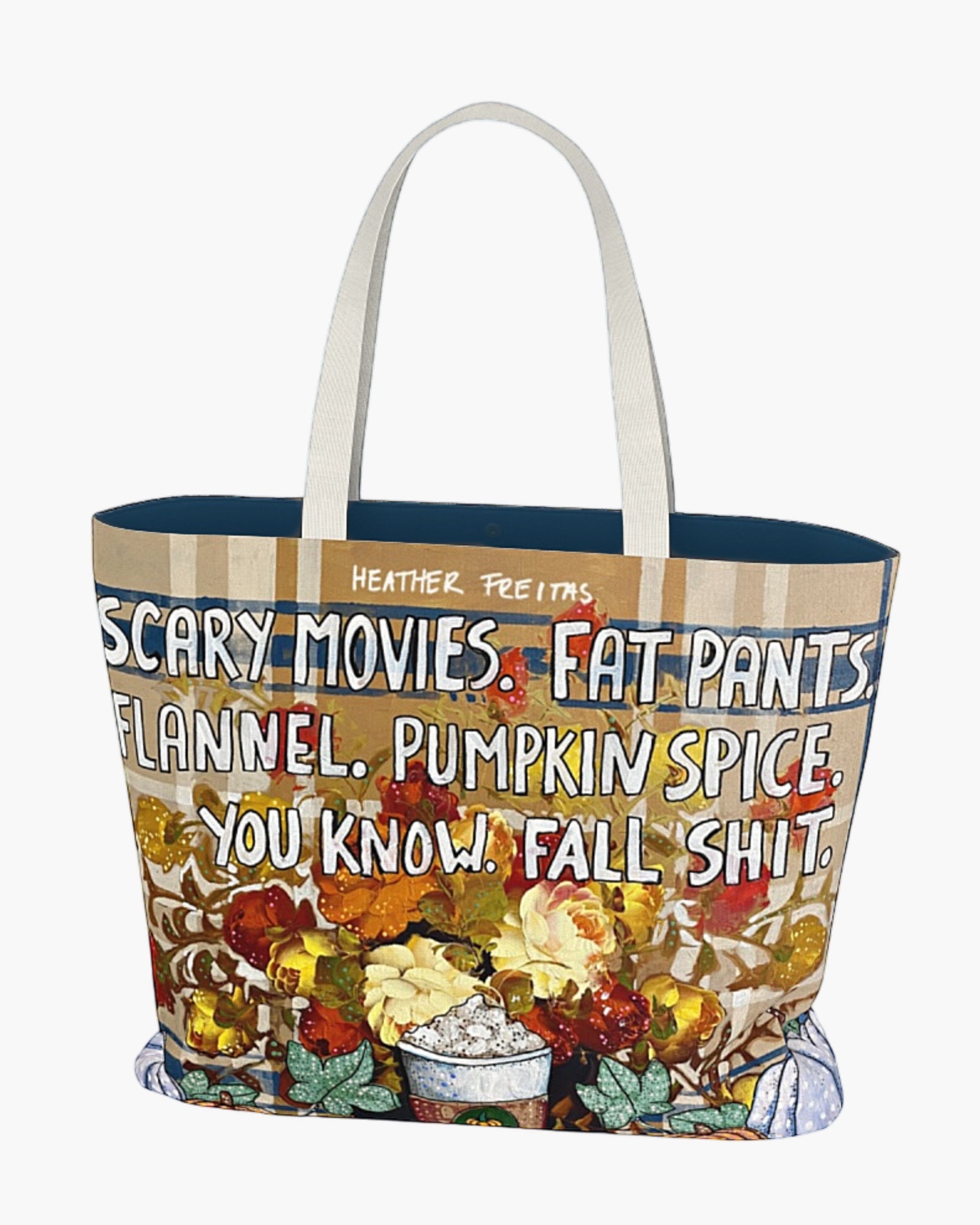 You Know, Fall Shit Oversized Tote