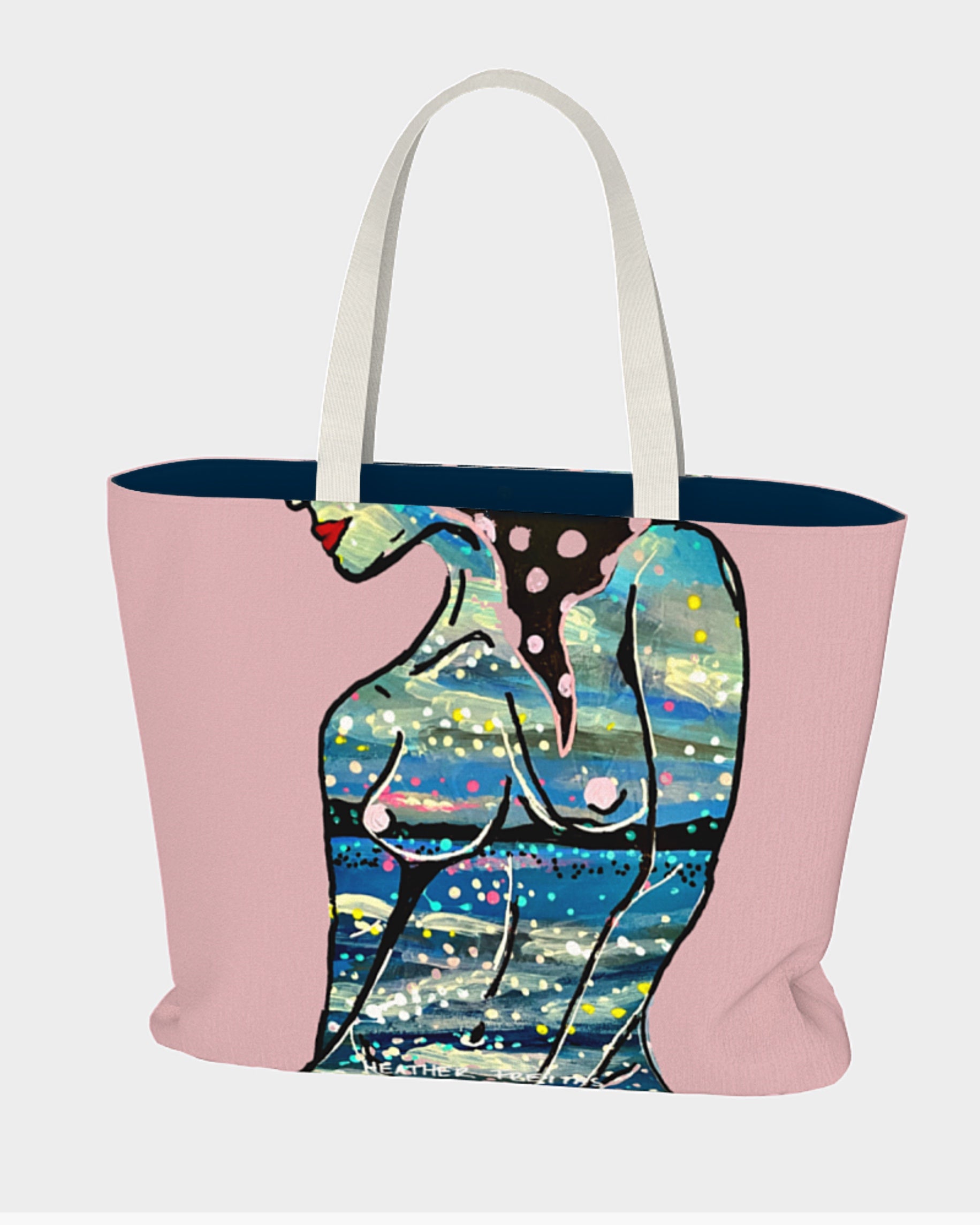 Pieces Of Me Lake Edition Oversized Tote