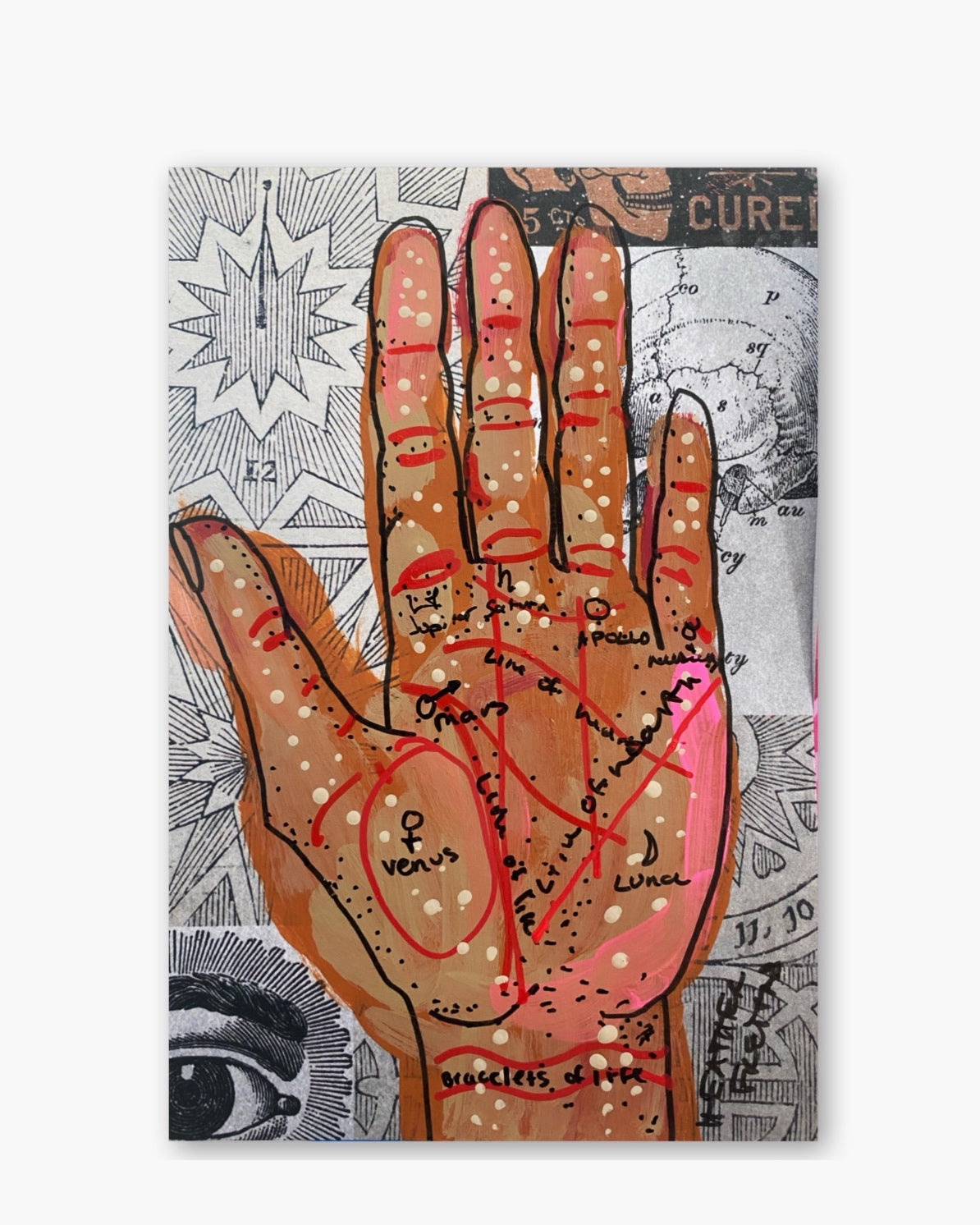 Gothic Palmistry ( Original Painting )