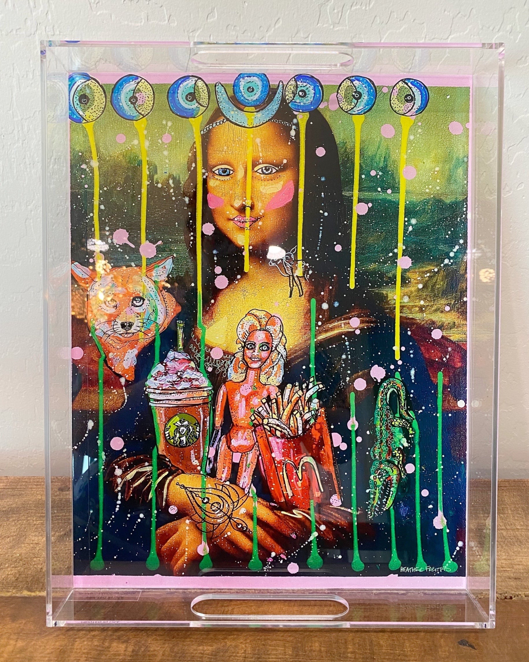 Modern Mona - Limited Edition Acrylic Tray