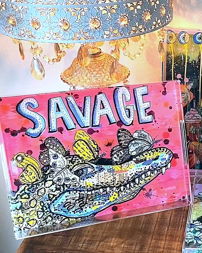 Savage - Limited Edition Acrylic Tray