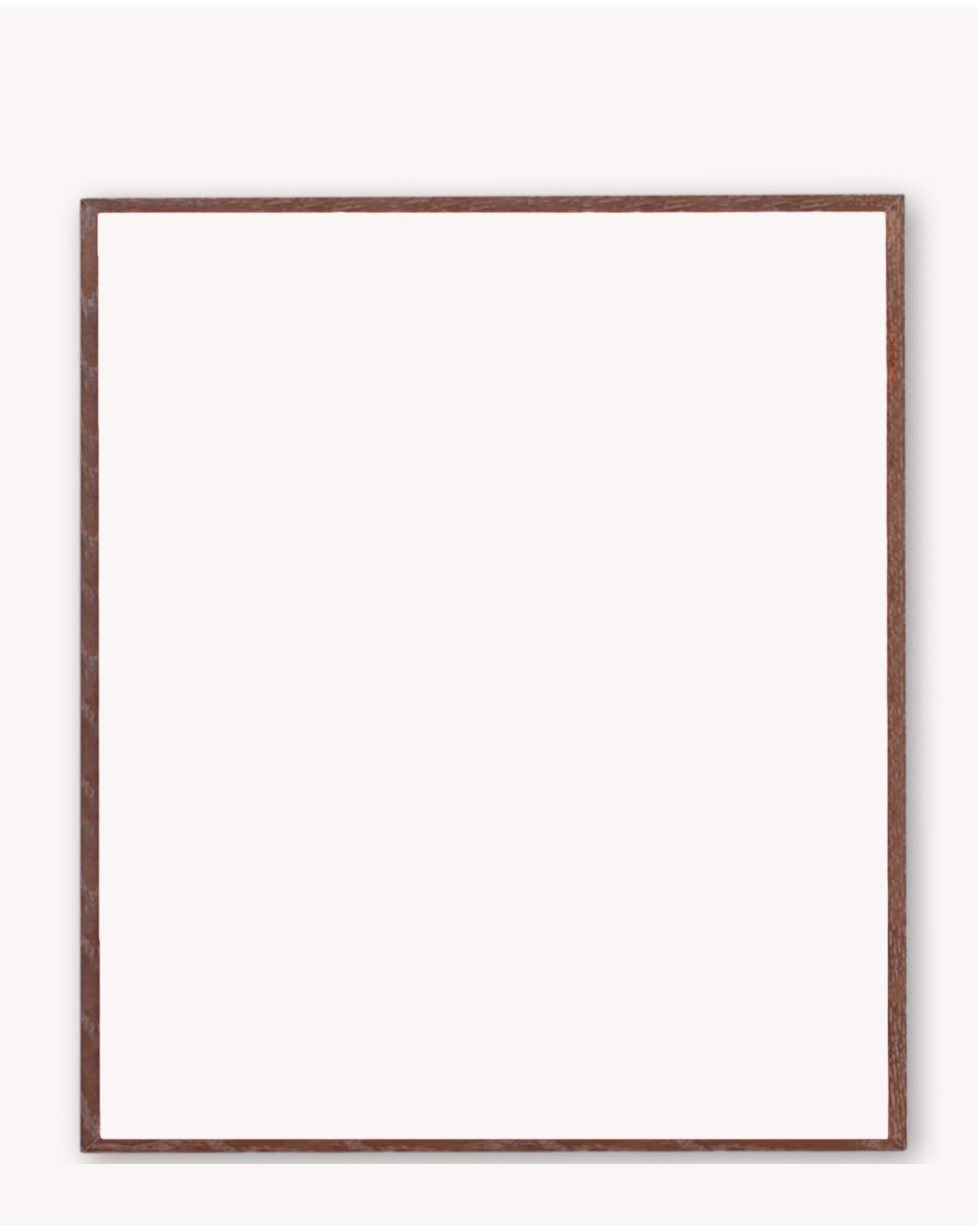 White Modern Wood Frame ( for works on paper, gesso board and canvas panel )