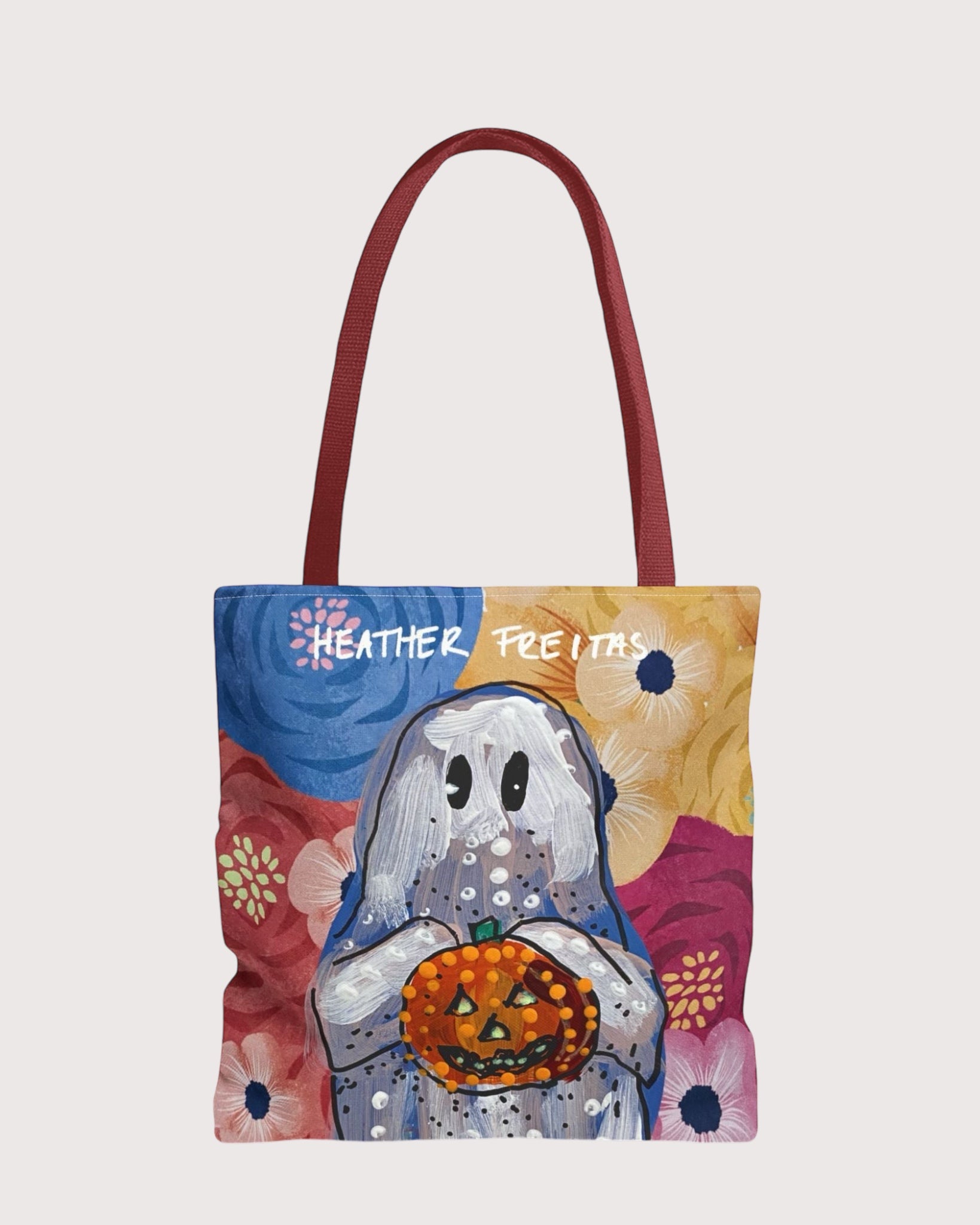 Floral Ghost Tote Bag