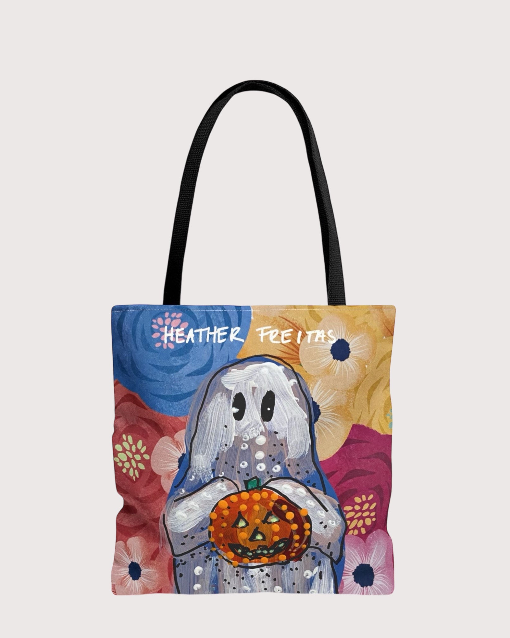 Floral Ghost Tote Bag