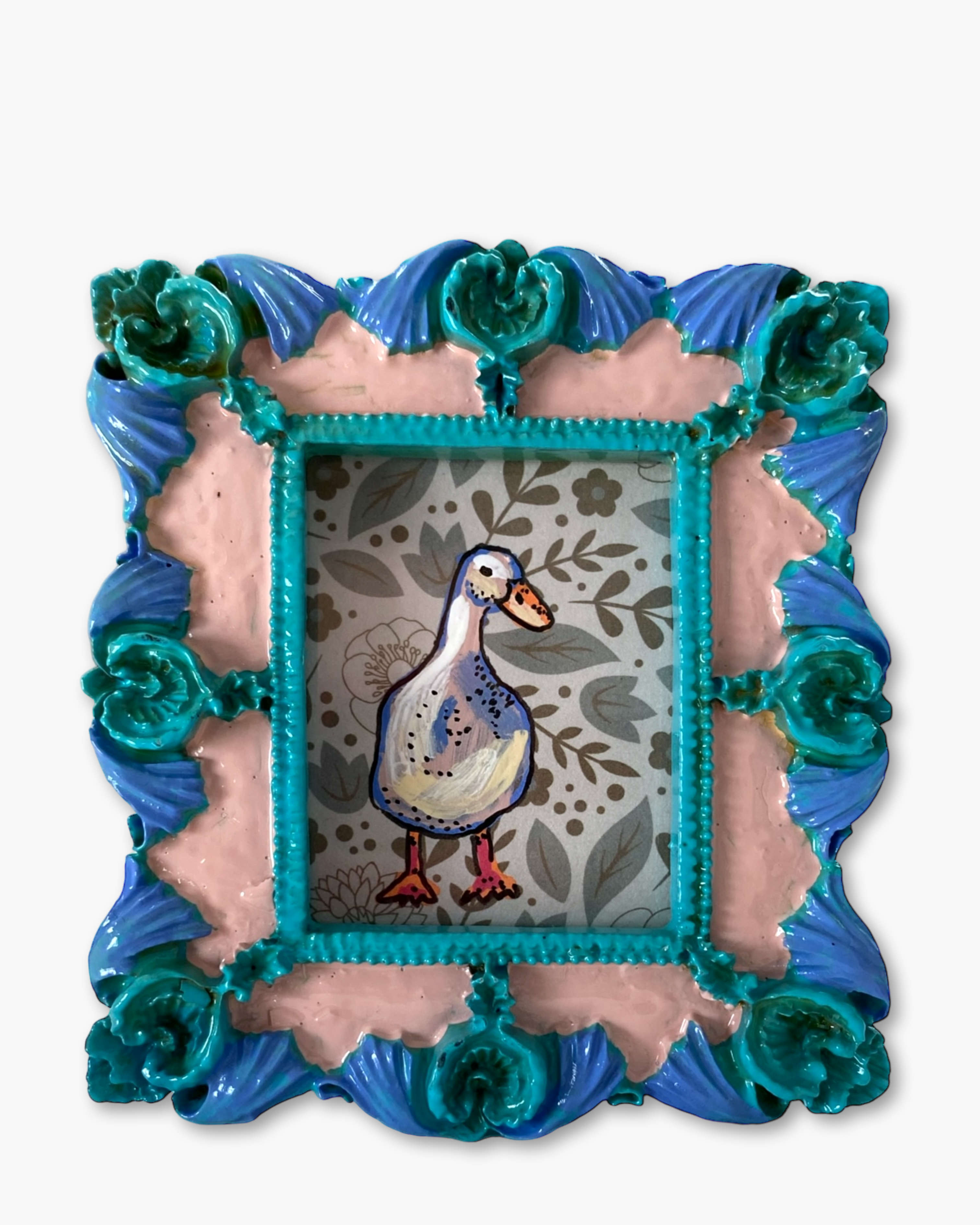 Delicate Duck ( Mini Original Painting )