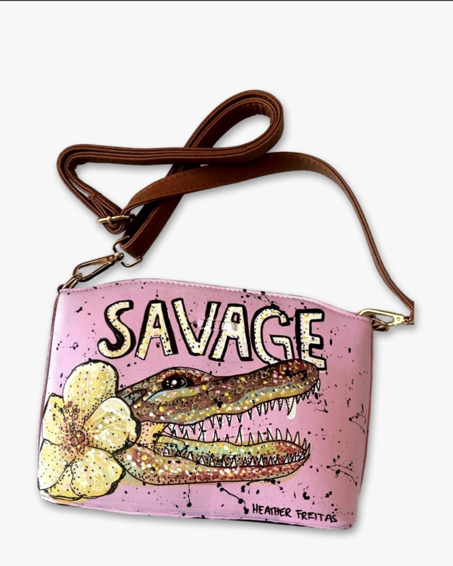 Savage Hand Painted Crossbody