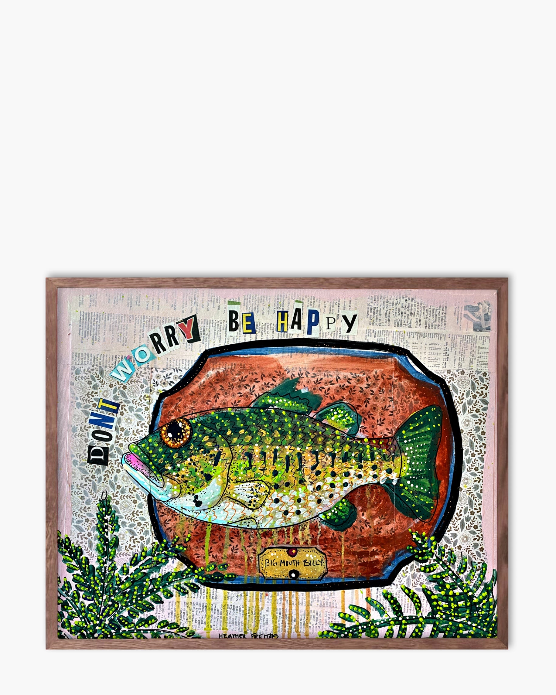 Large Mouth Bass - Limited Edition Print