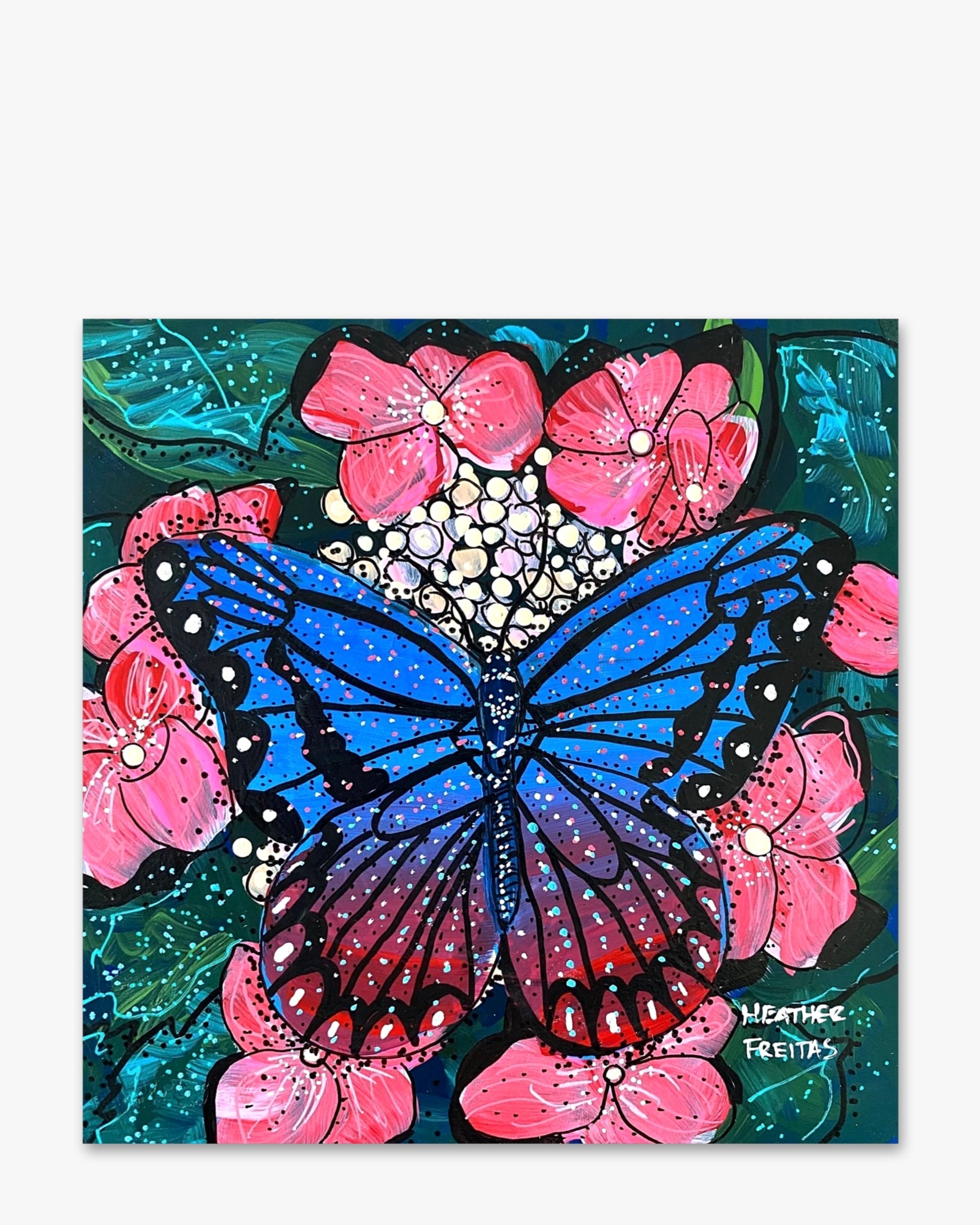 Color Morph Butterfly - Heather Freitas - fine art home deccor