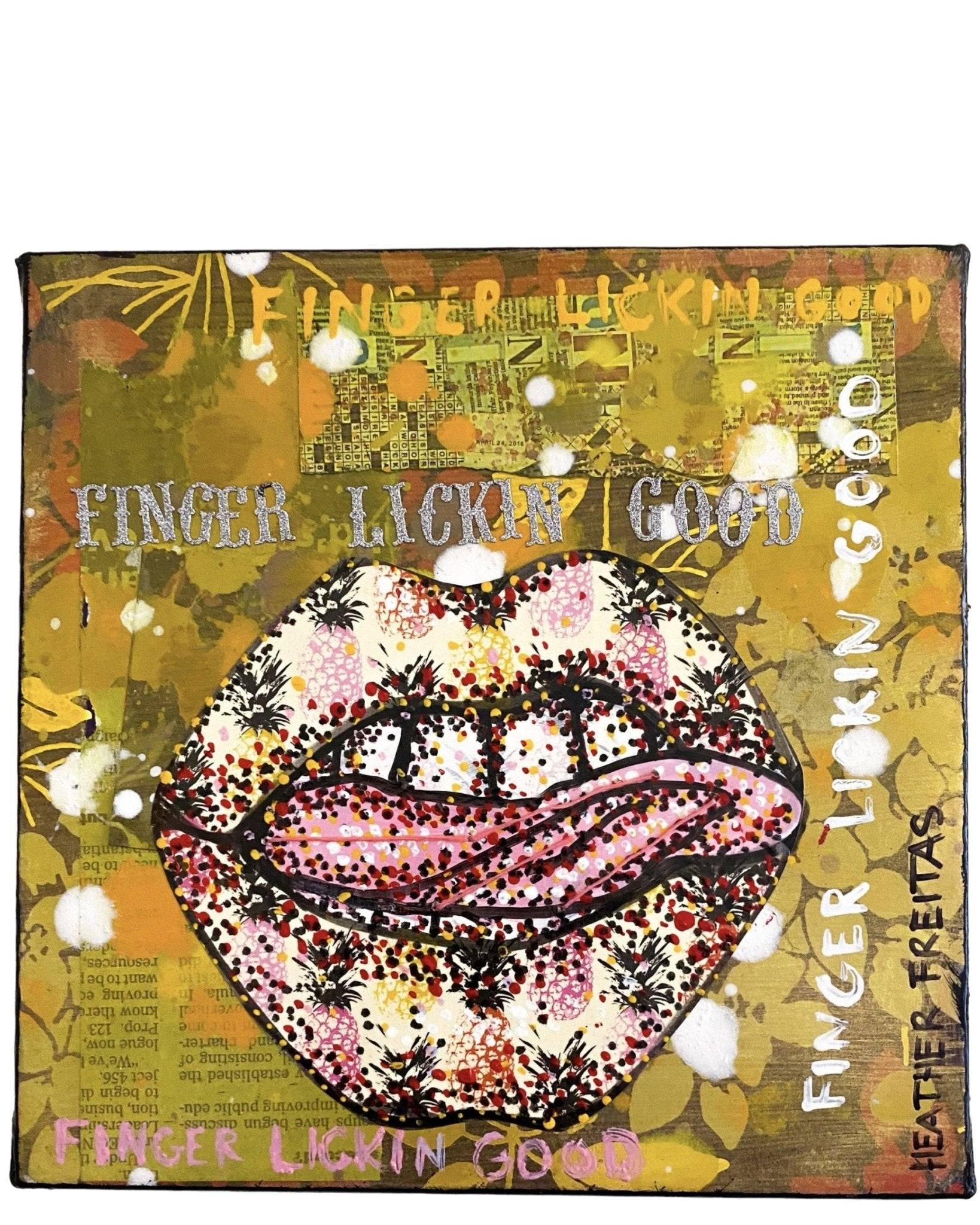 Finger Lickin Good - Heather Freitas - fine art home deccor