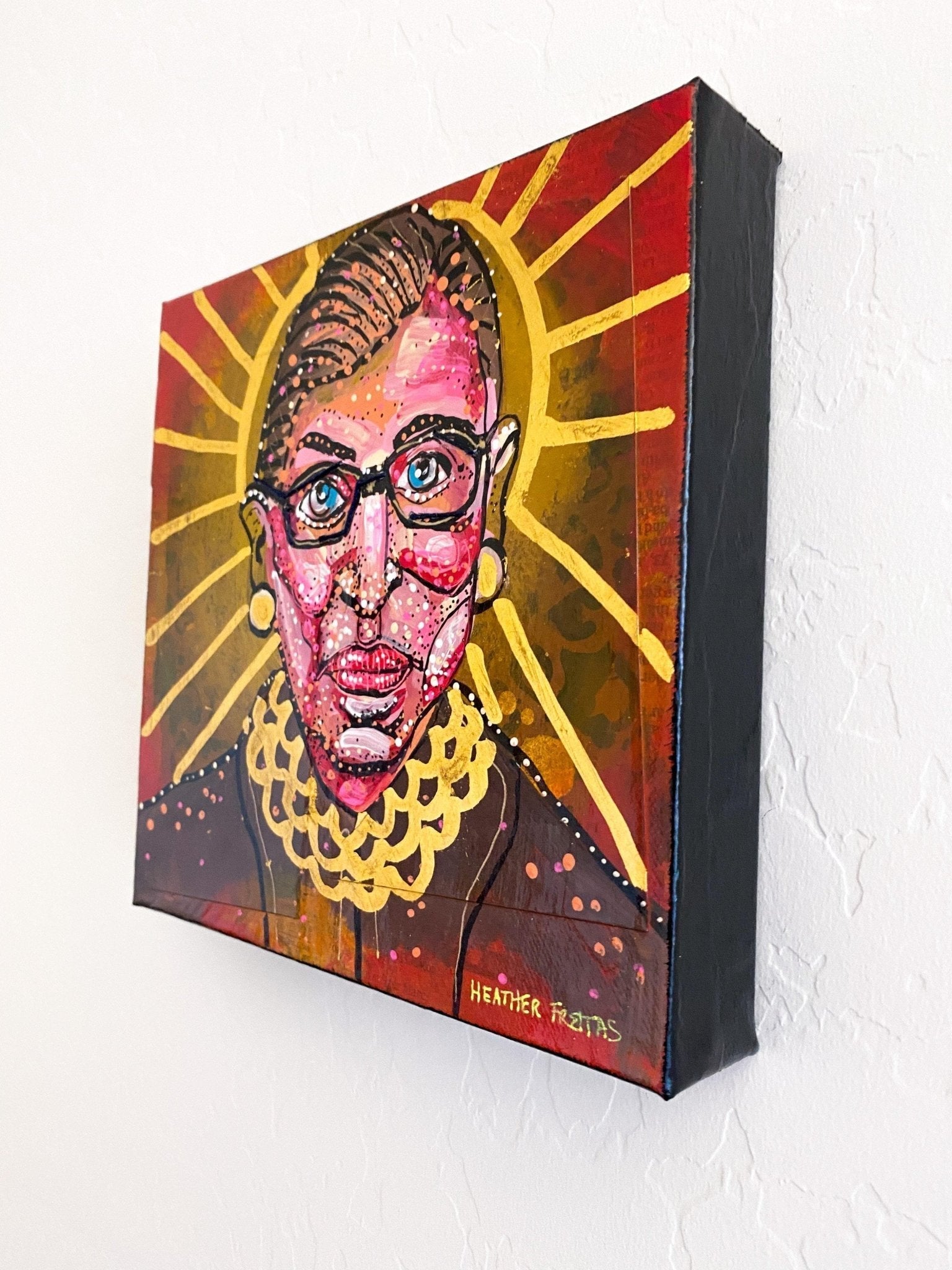 Holy RBG - Heather Freitas - fine art home deccor