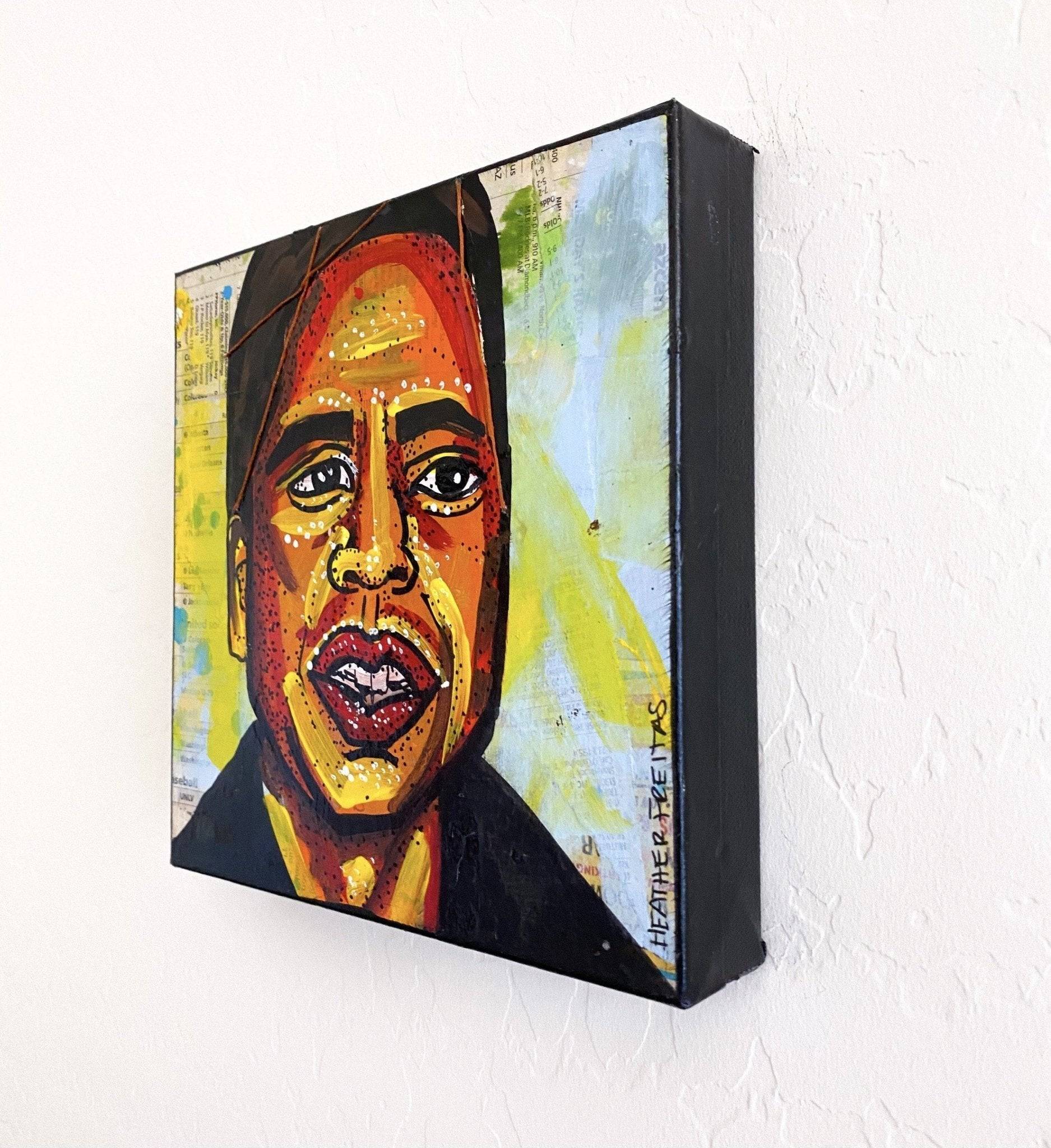 Jay Z - Heather Freitas - fine art home deccor