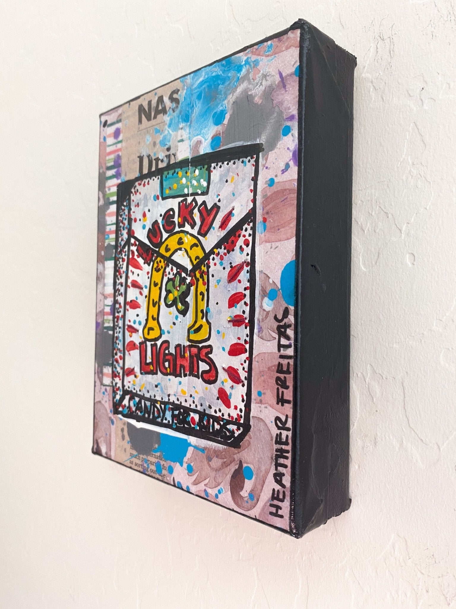 Lucky Lights - Candy Cigarettes - Heather Freitas - fine art home deccor