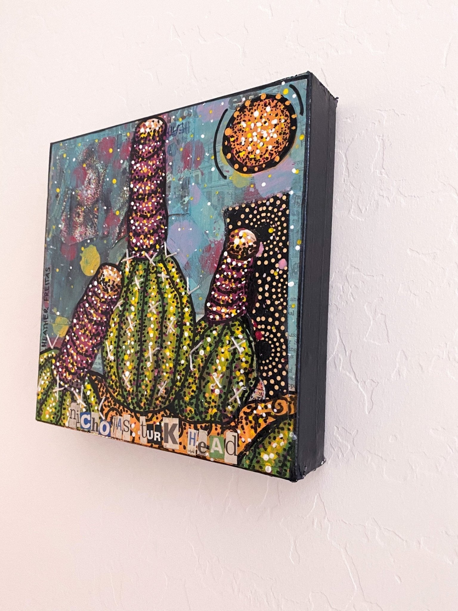 Nicolas Turk Head Cactus Heather Freitas 