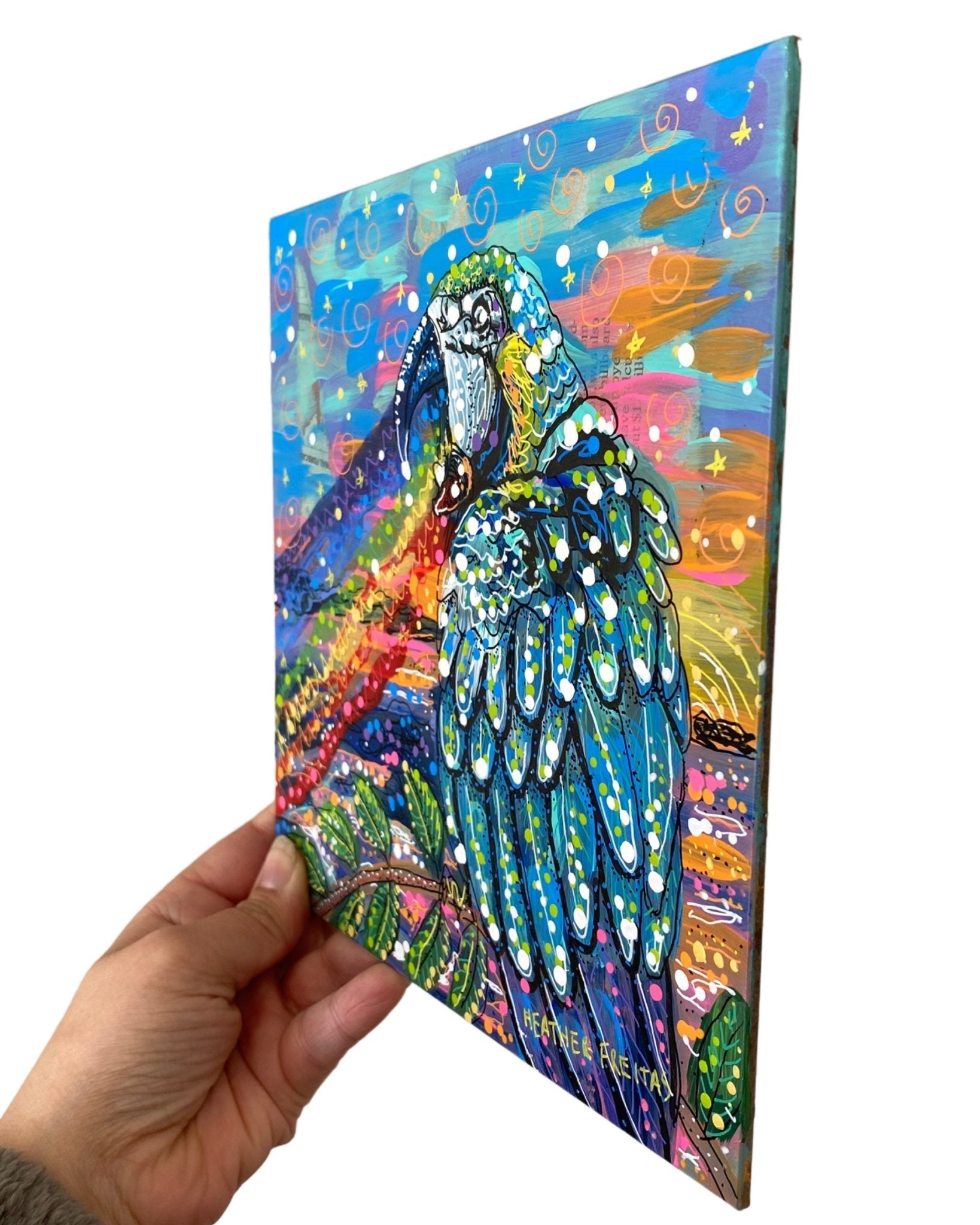 Parrot Paradise & Rainbow Tides - Heather Freitas 