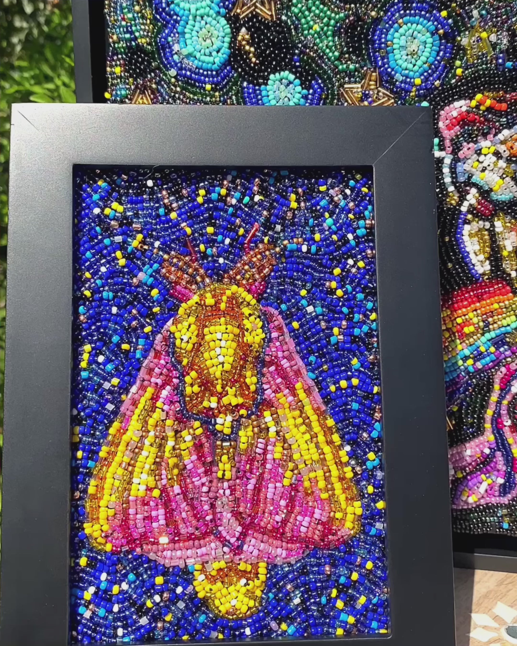 Tiny on sale bead art