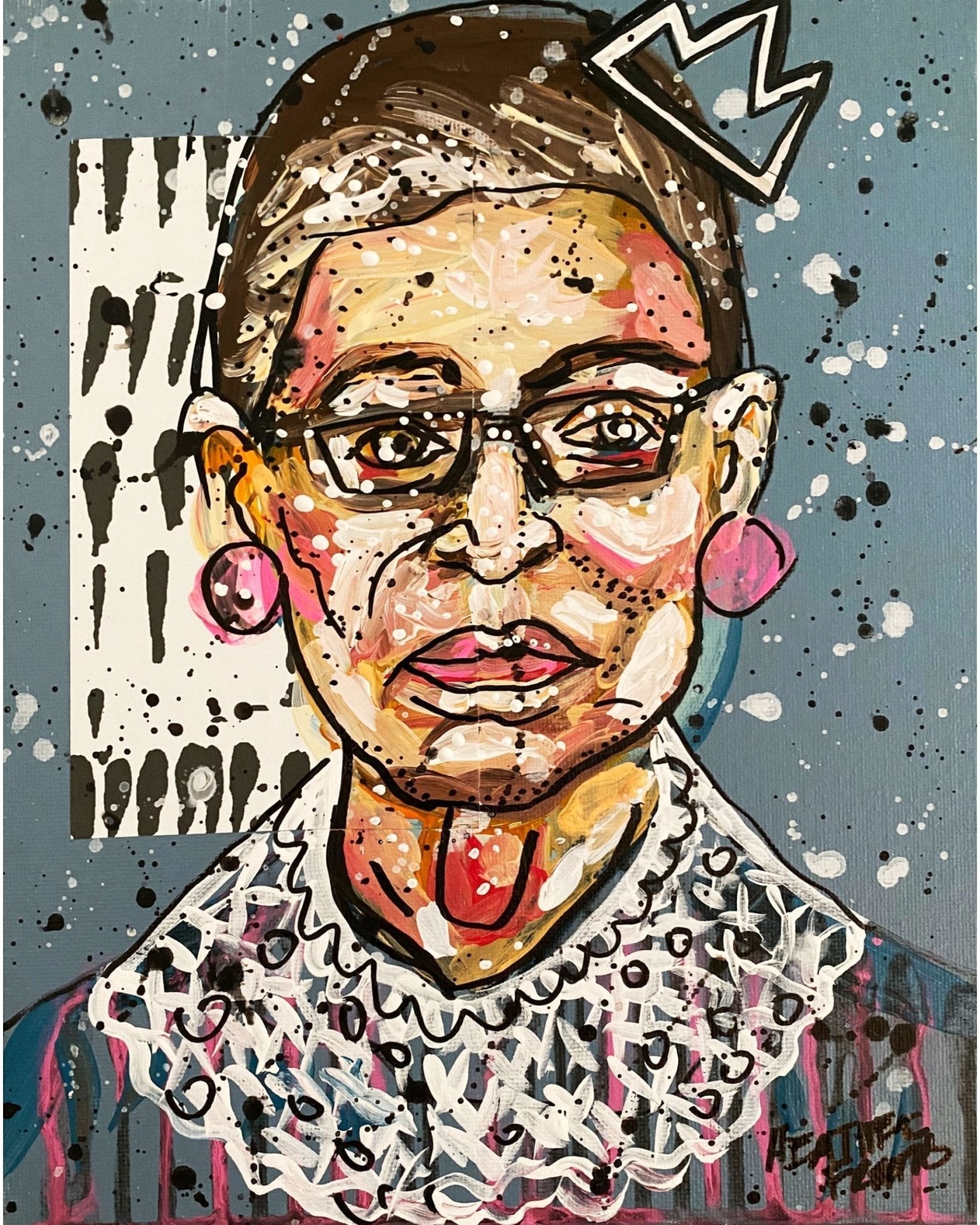 Queen RBG - Heather Freitas 