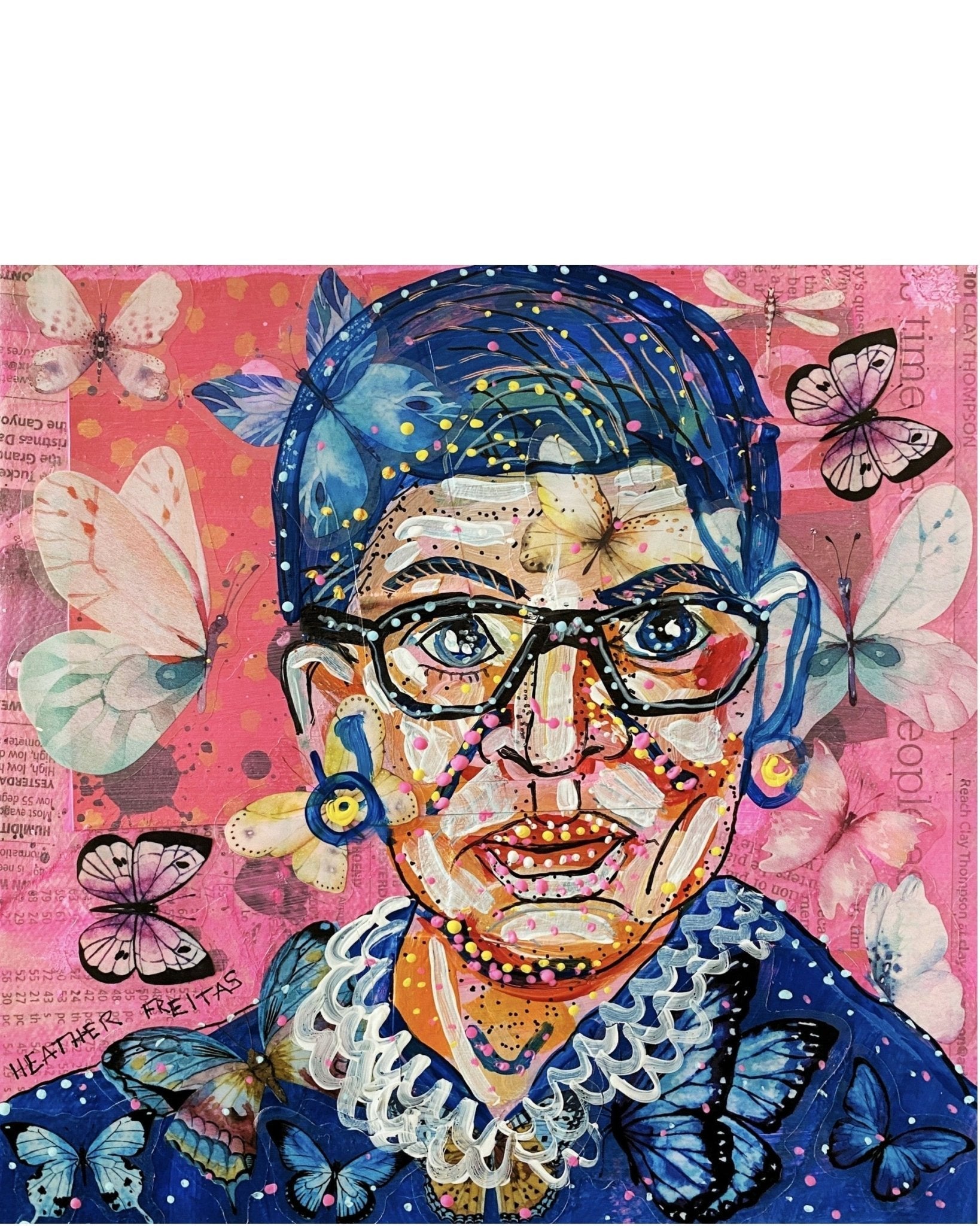 RBG & Butterflies - Heather Freitas 