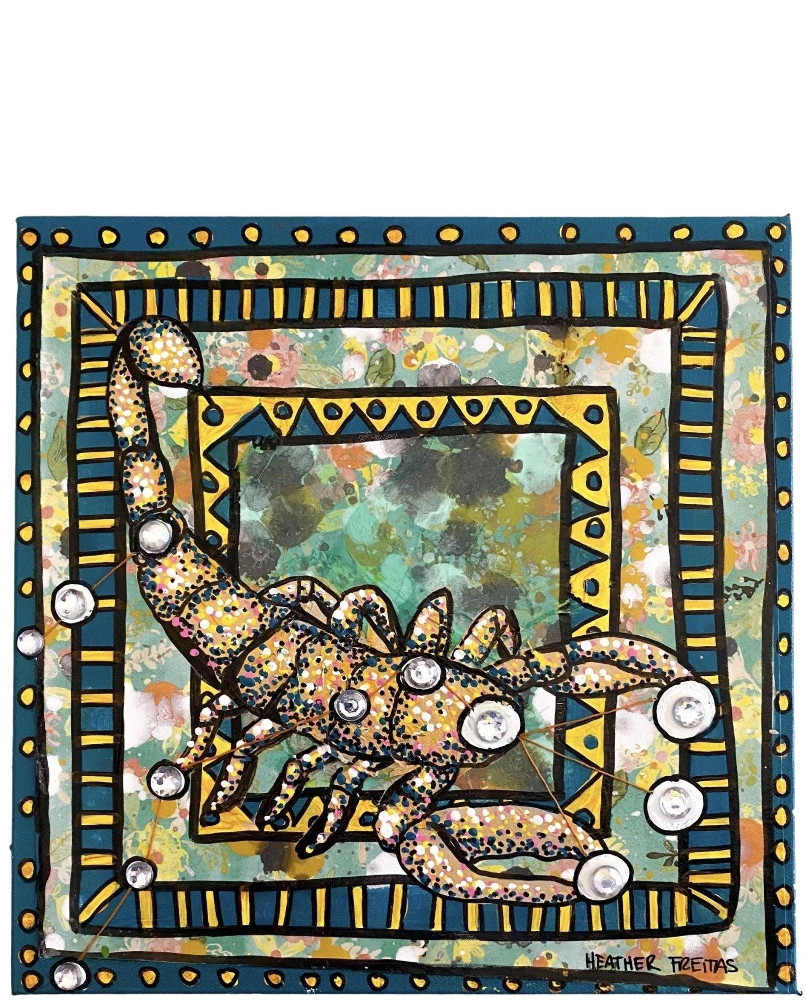 Scorpio - Heather Freitas - fine art home deccor