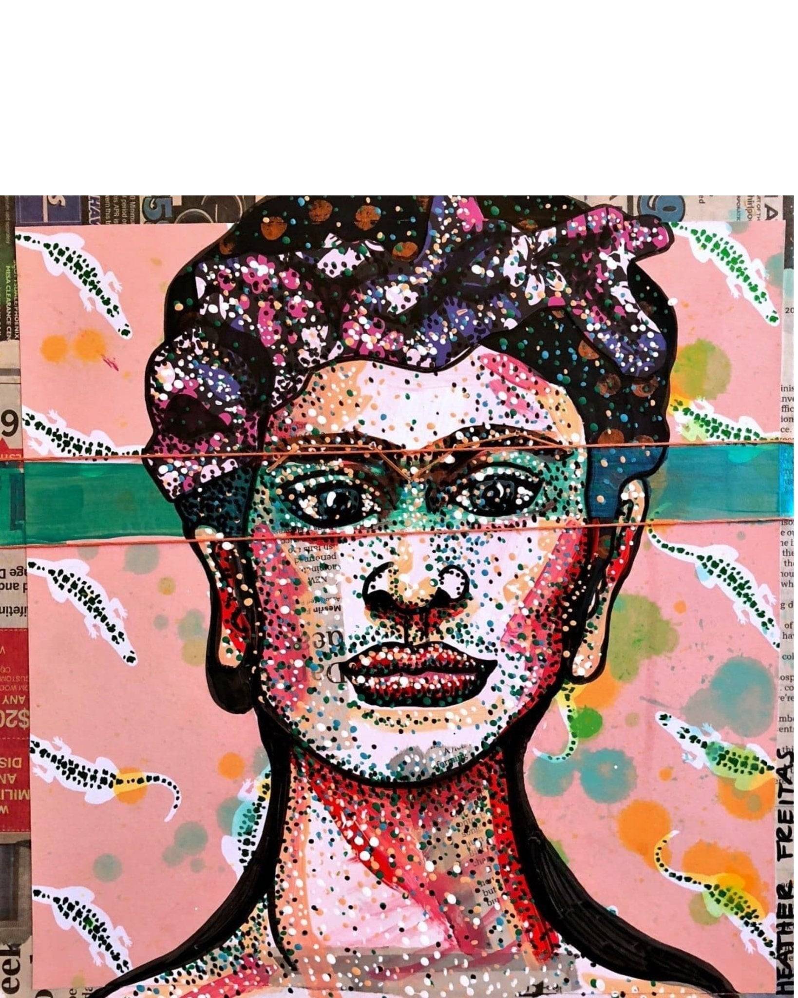 See No Evil Frida - Heather Freitas - fine art home deccor