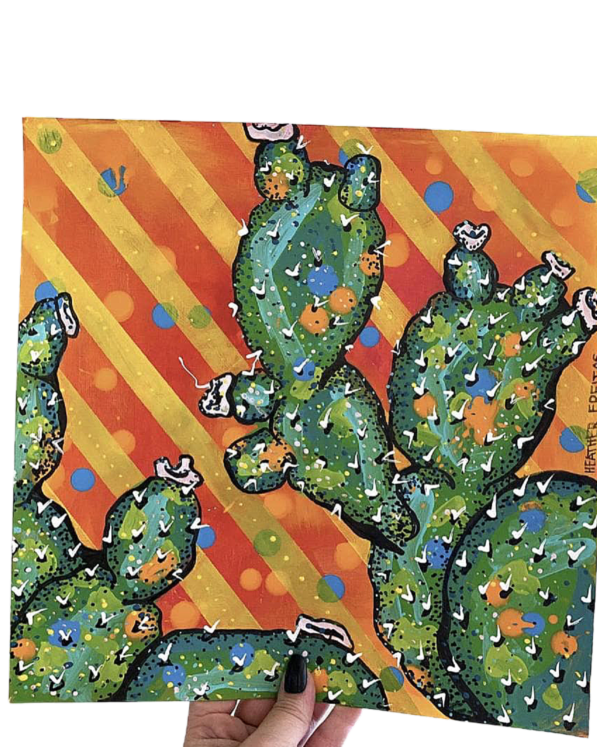 Southwest Boho Cactus - Heather Freitas 