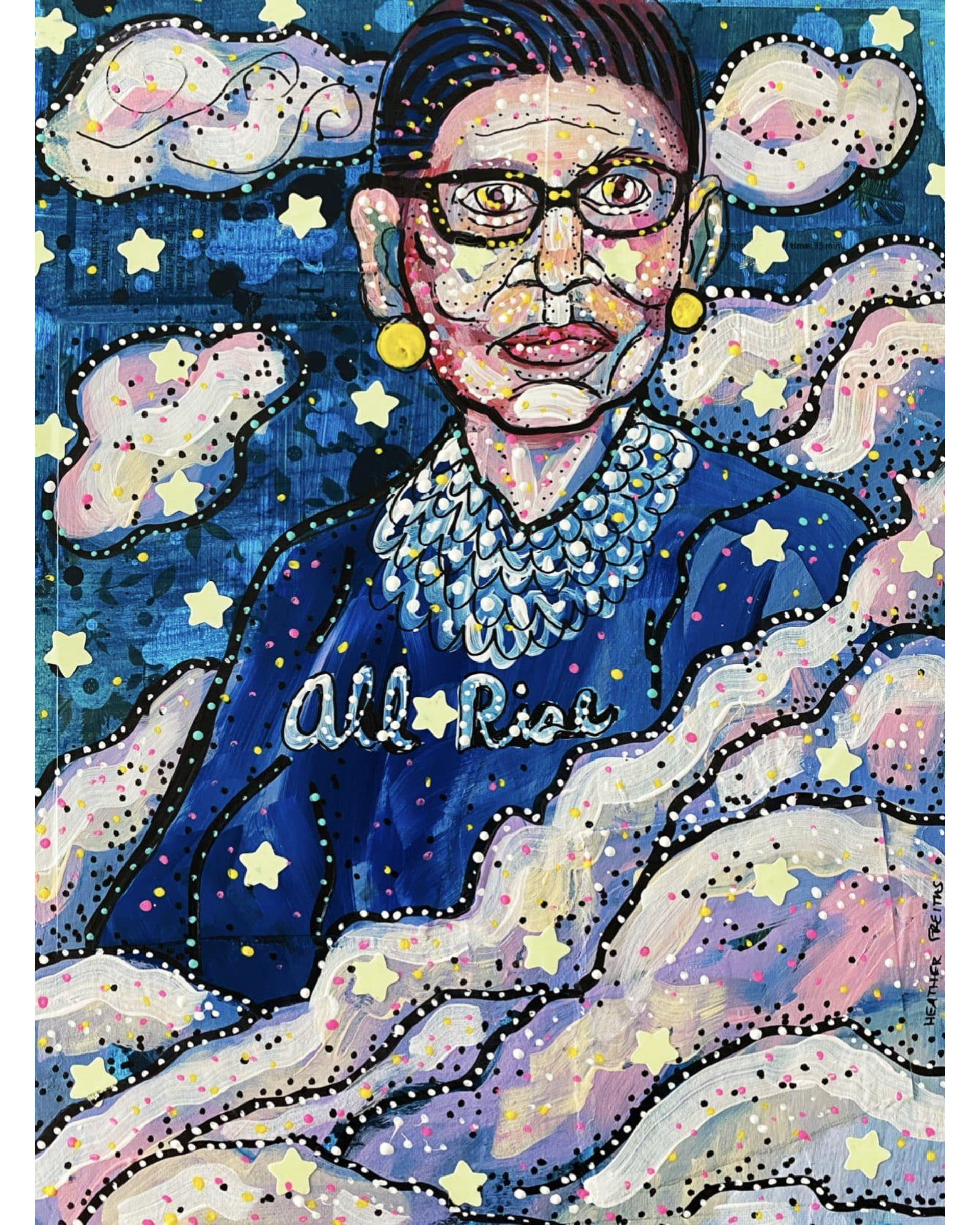 The Watch- RBG ( I GLOW in the dark ) - Heather Freitas 