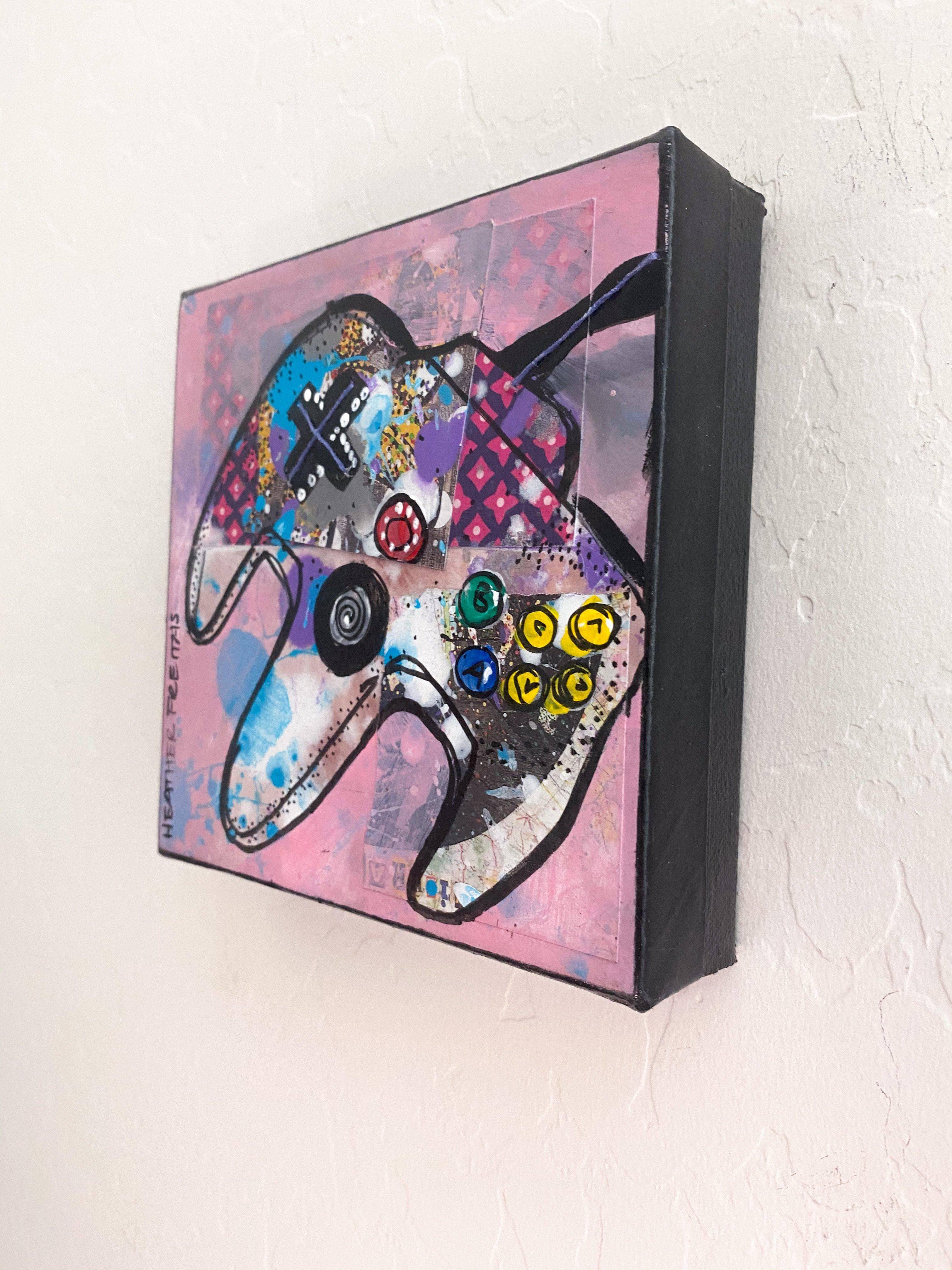 Transparent purple N64 Remote Heather Freitas 